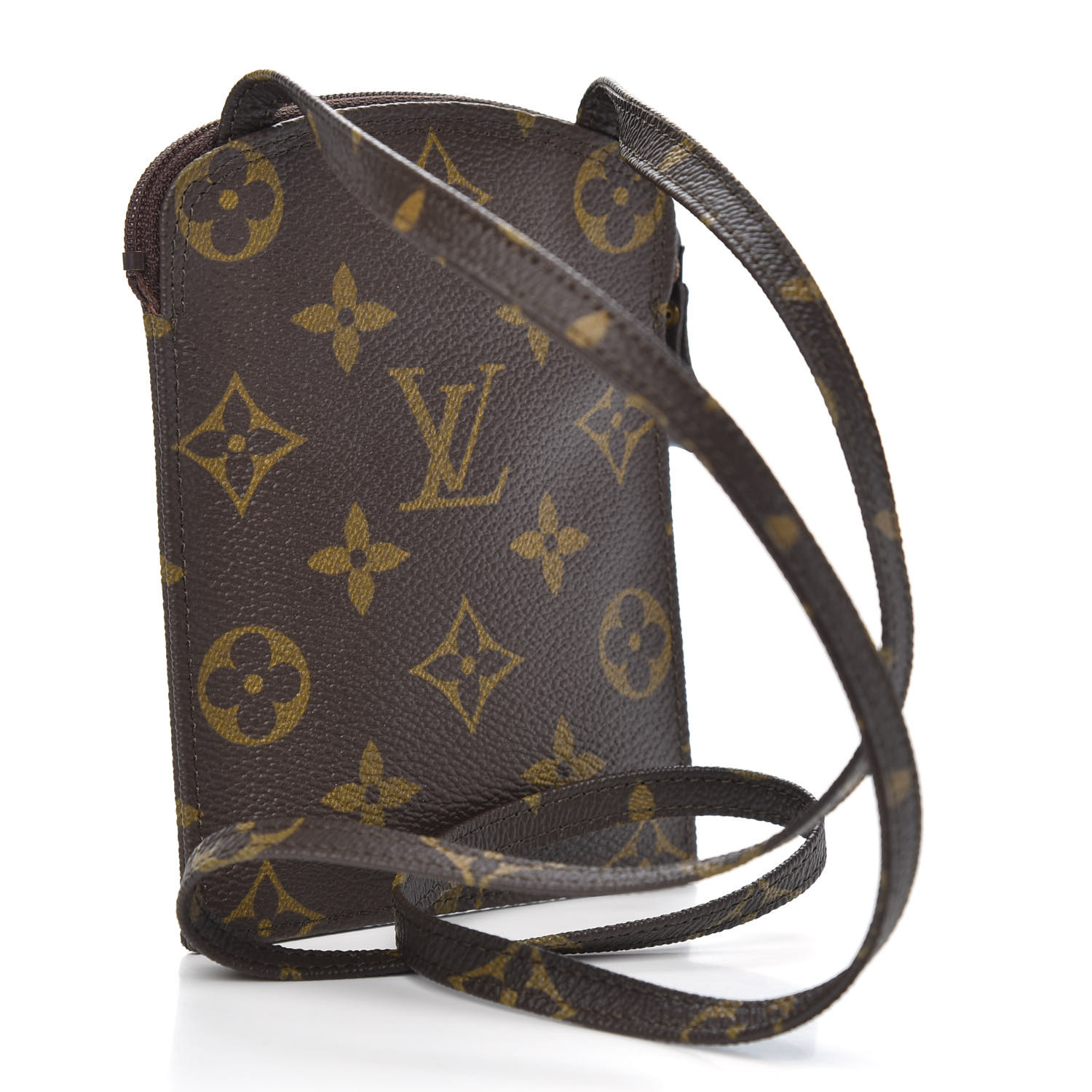 Louis Vuitton Vintage - Monogram Pochette Secret Passport Holder - Brown -  Monogram Canvas and Leather - Luxury High Quality - Avvenice