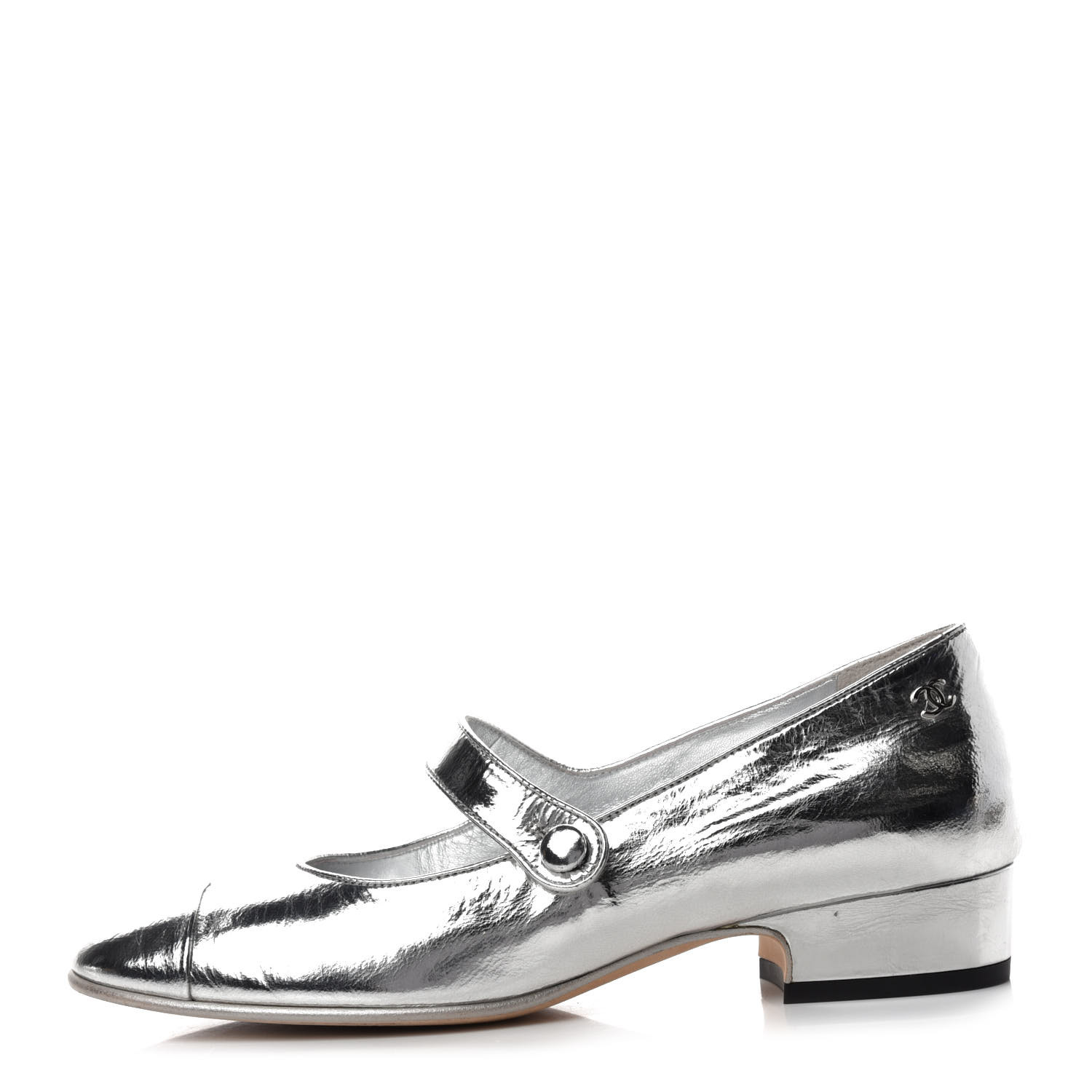 Discover The CHANEL Laminated Goatskin Silver Mary Janes, And Explore The  Artistry And Craftsmanship Of The House Of CHA… Chaussure Mode, Chanel, Chaussure  Chanel 