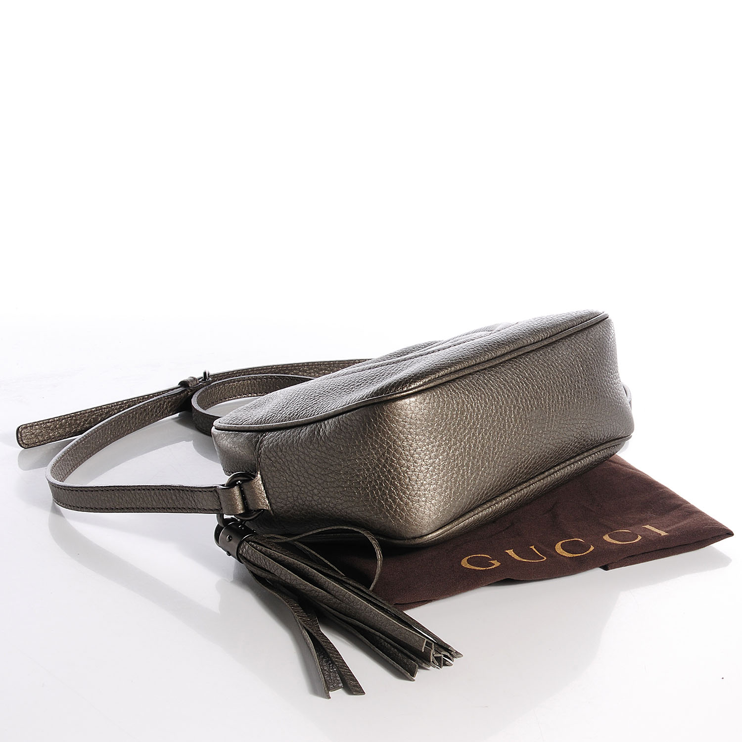 gucci disco bag grey