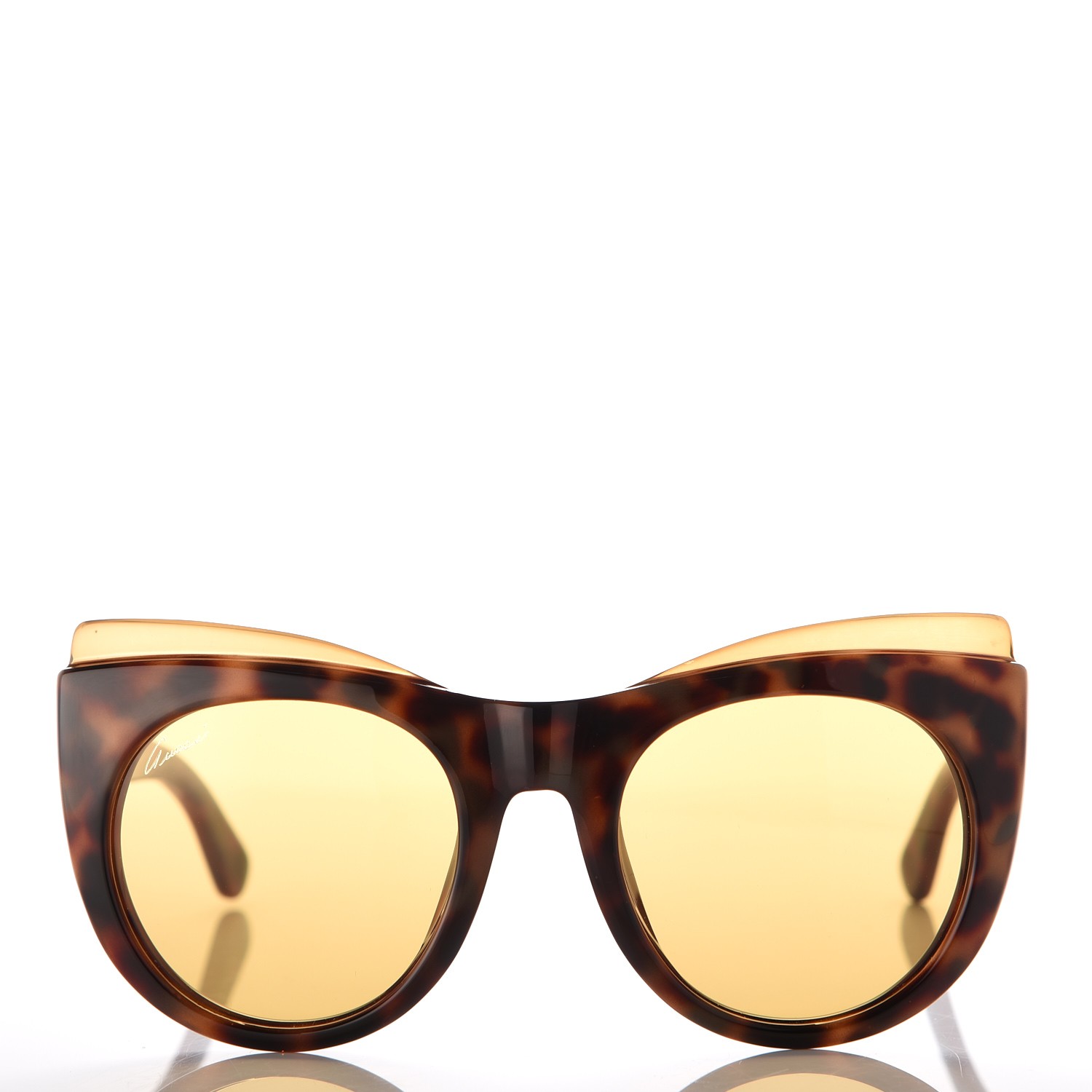 Gucci Cat Eye Sunglasses Gg 3781s Tortoise 211094 