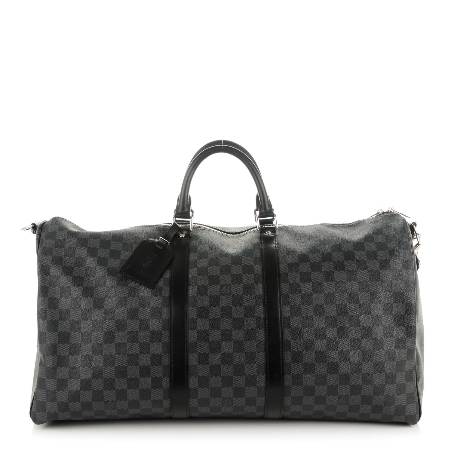 louis vuitton keepall bandouliere 55 damier graphite