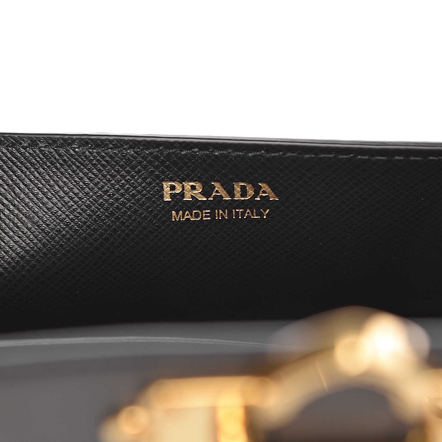 prada saffiano pochette