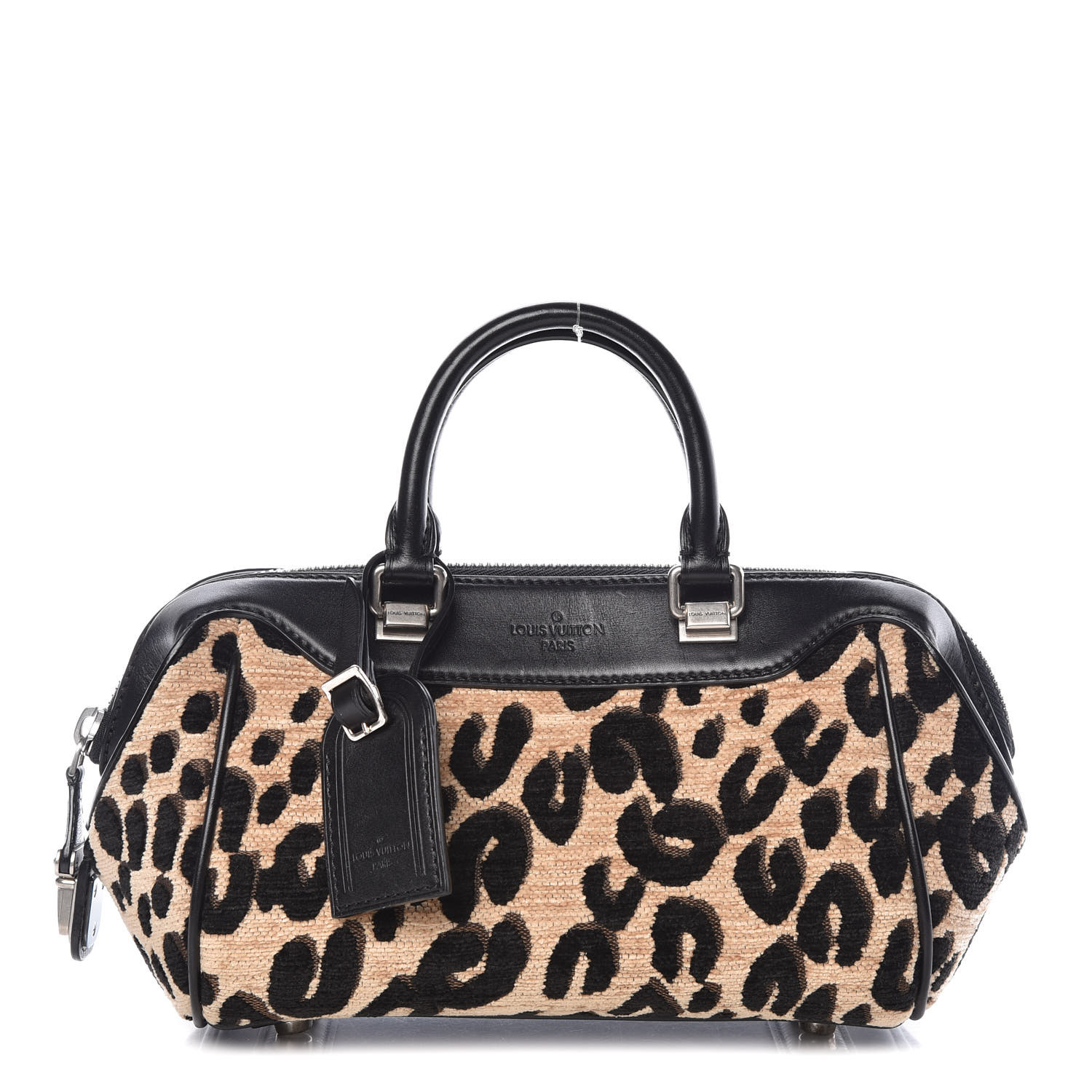 louis vuitton bag with leopard print