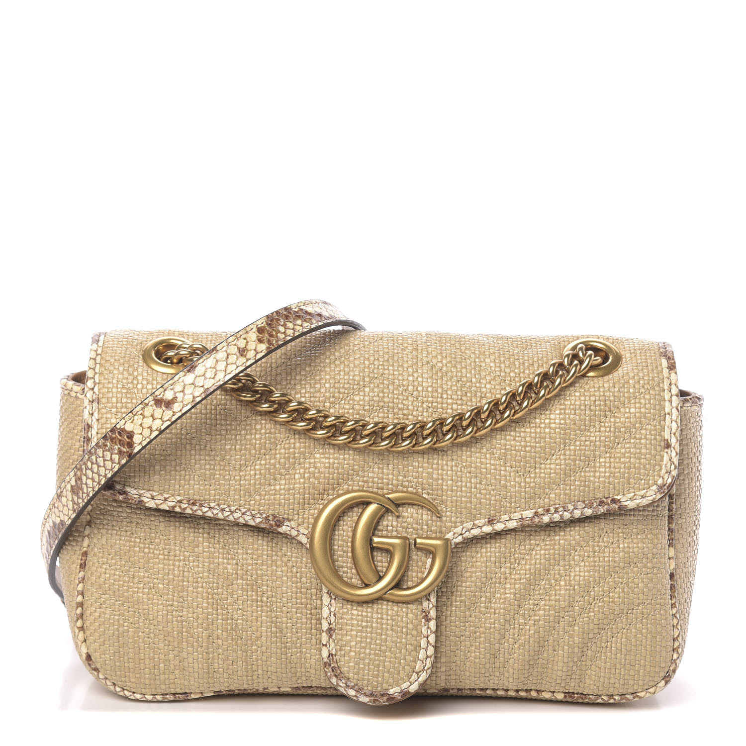 gucci raffia bag