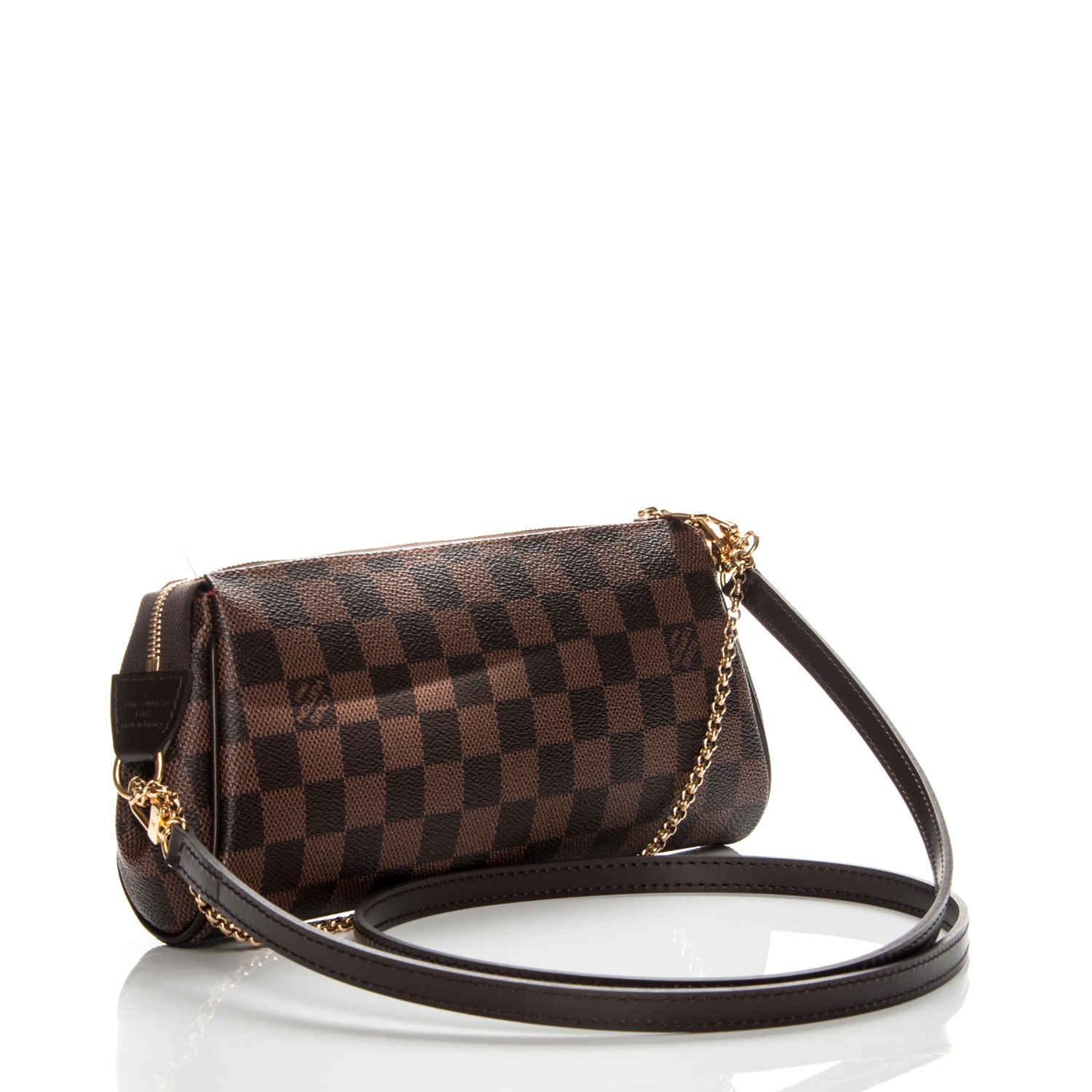 louis vuitton clutch damier ebene