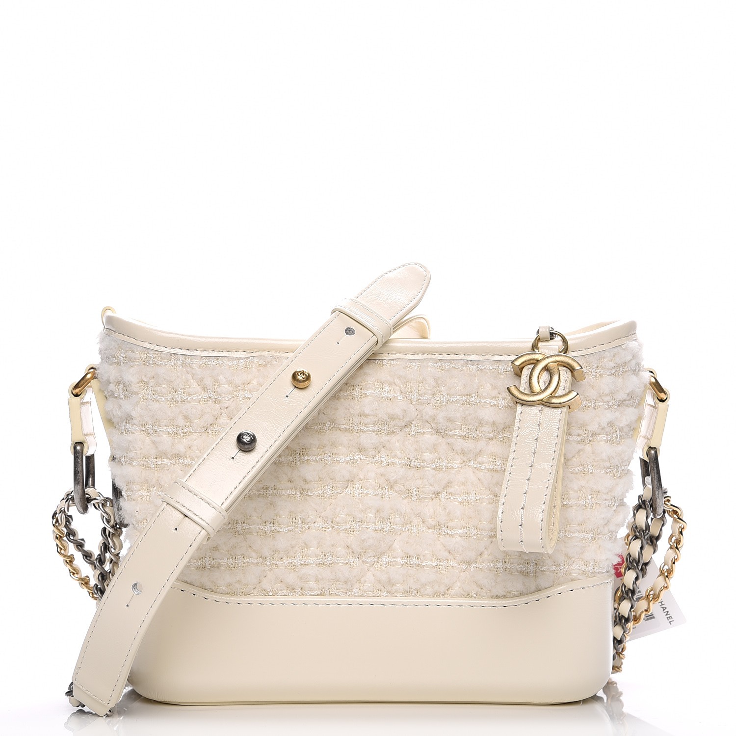 chanel gabrielle bag tweed