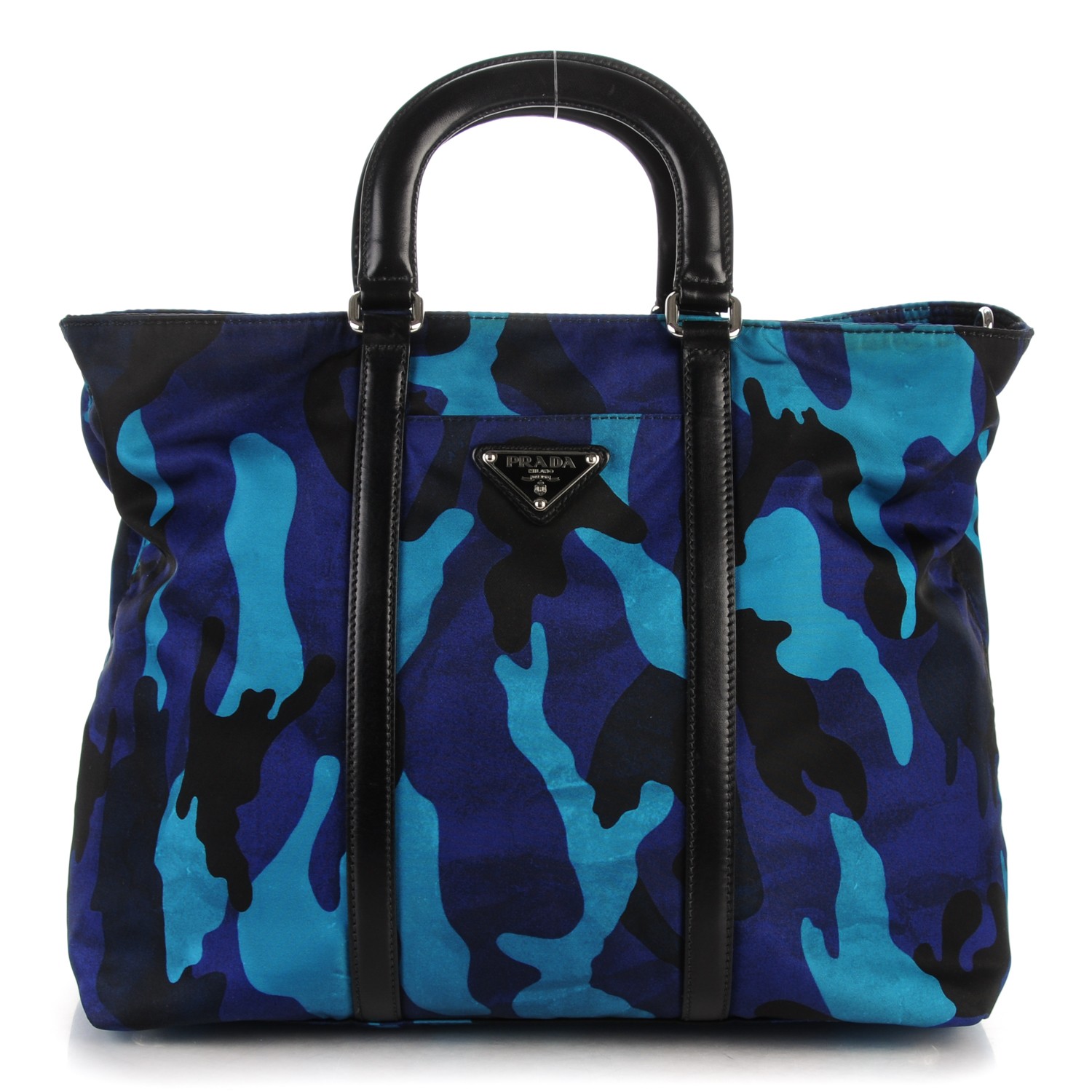 prada camouflage tote