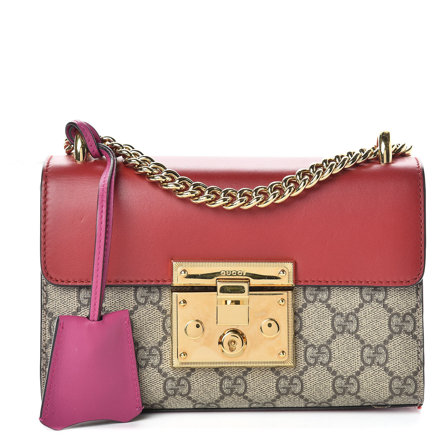 gucci padlock pink