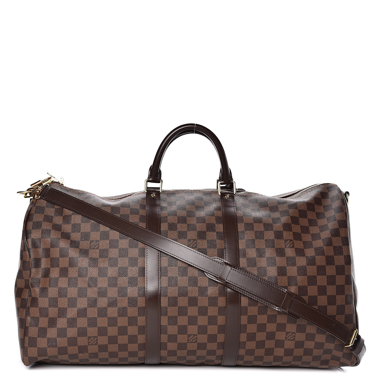 louis vuitton damier ebene keepall bandouliere 55