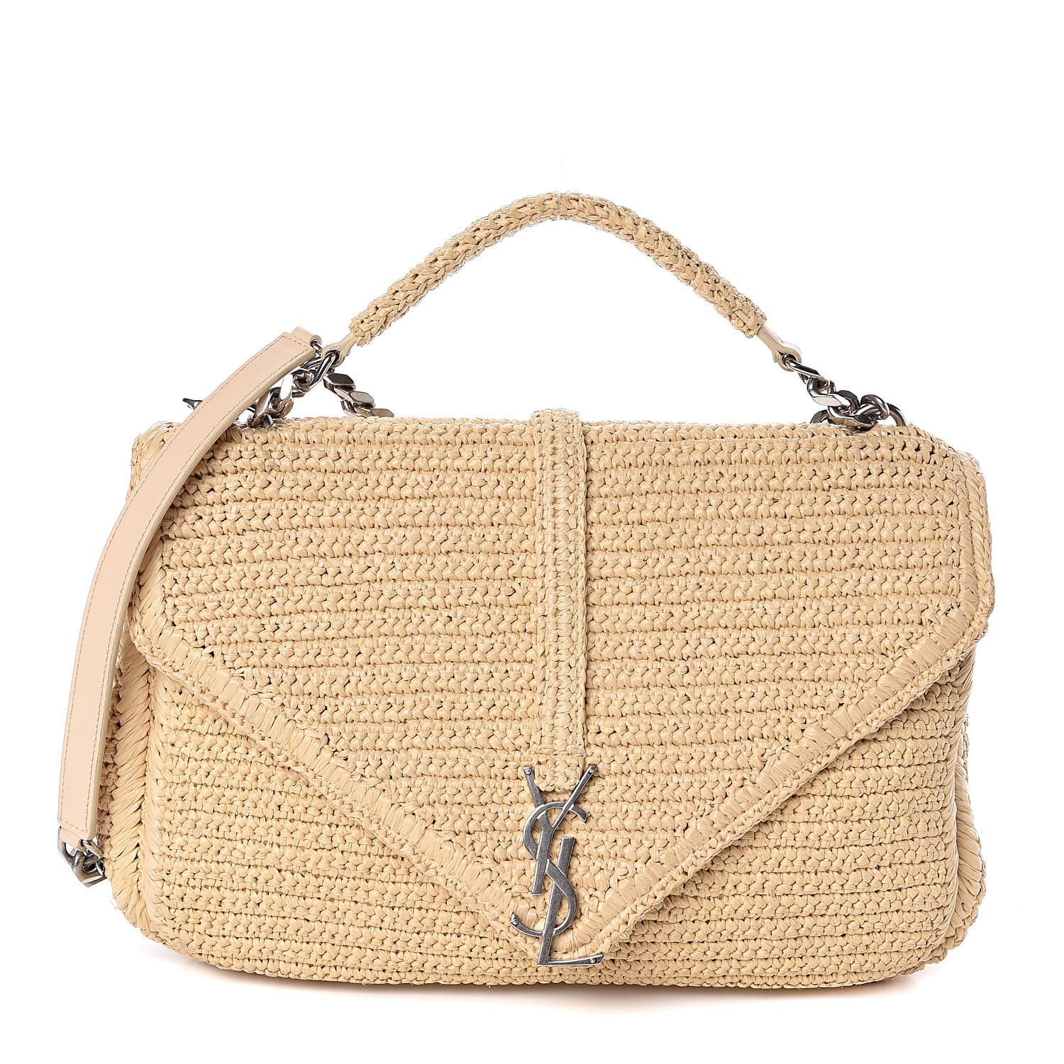 ysl raffia