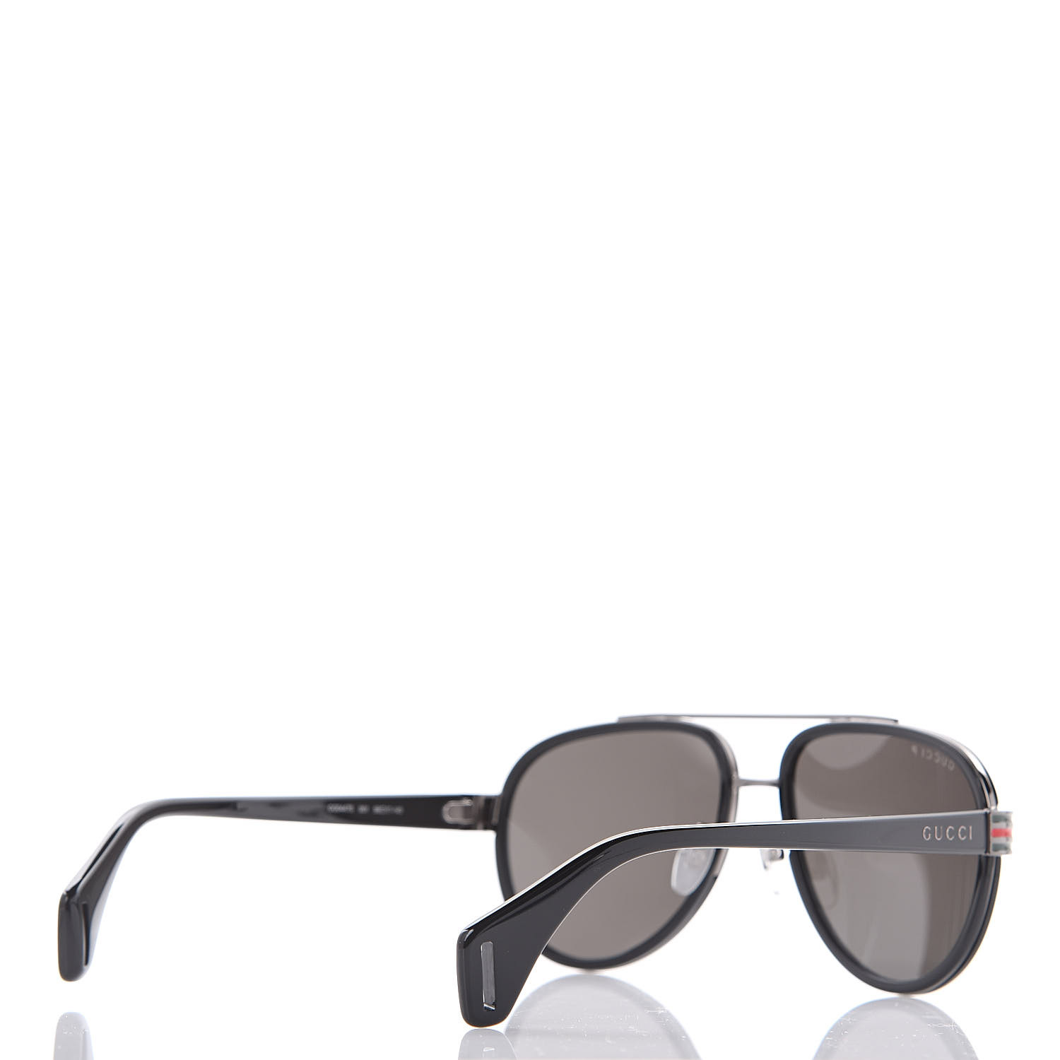 Gucci Acetate Aviator Sunglasses Gg0447s Black 496657 
