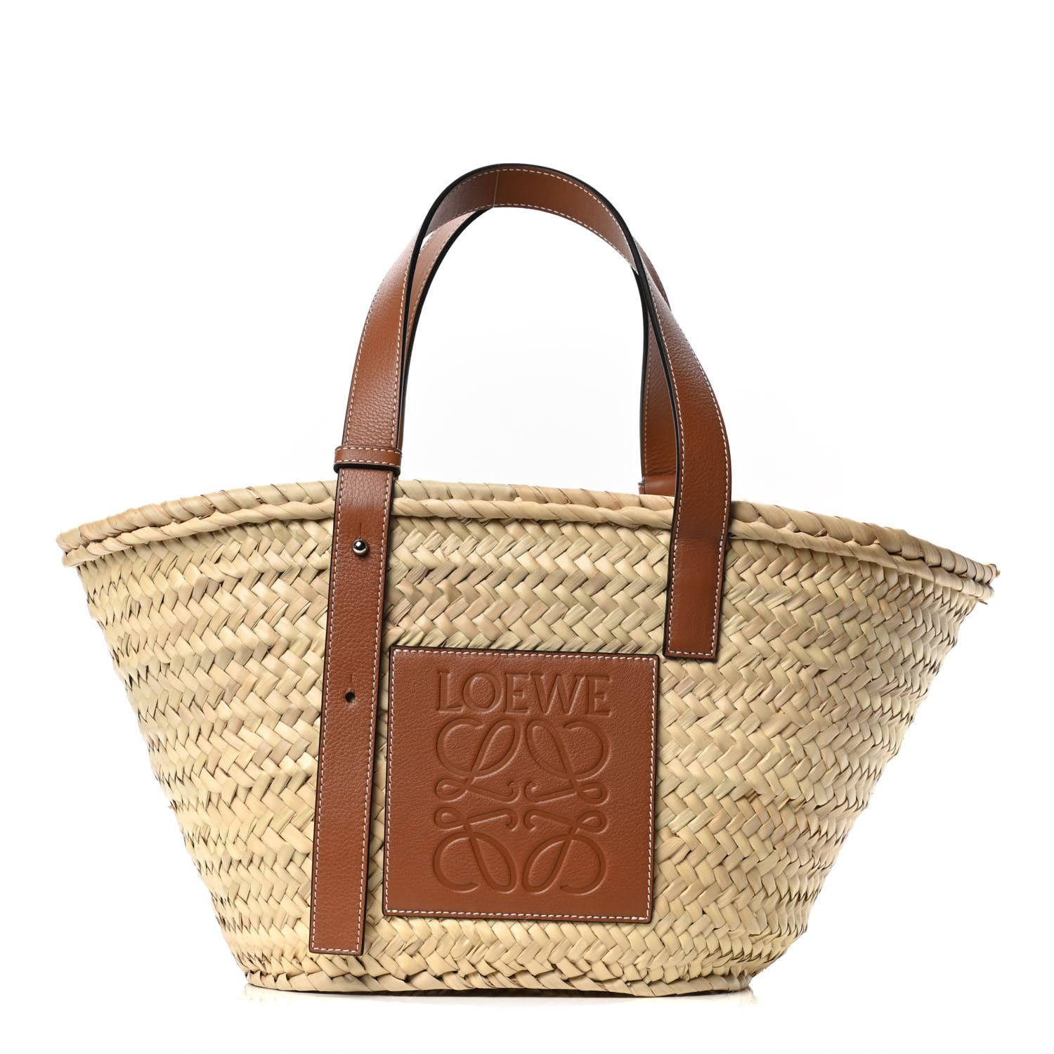 loewe raffia basket