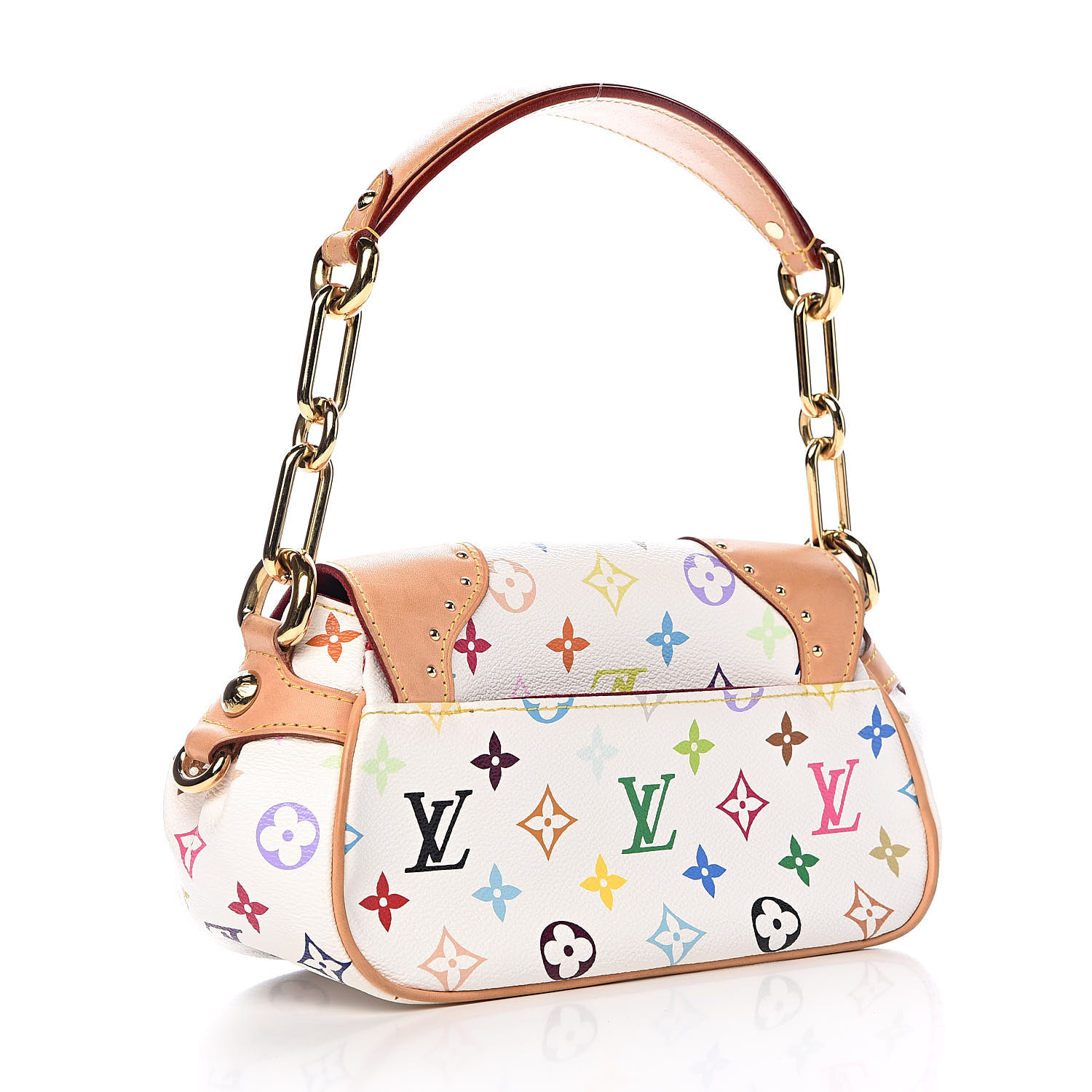 LOUIS VUITTON Monogram Multicolor Marilyn White 512415