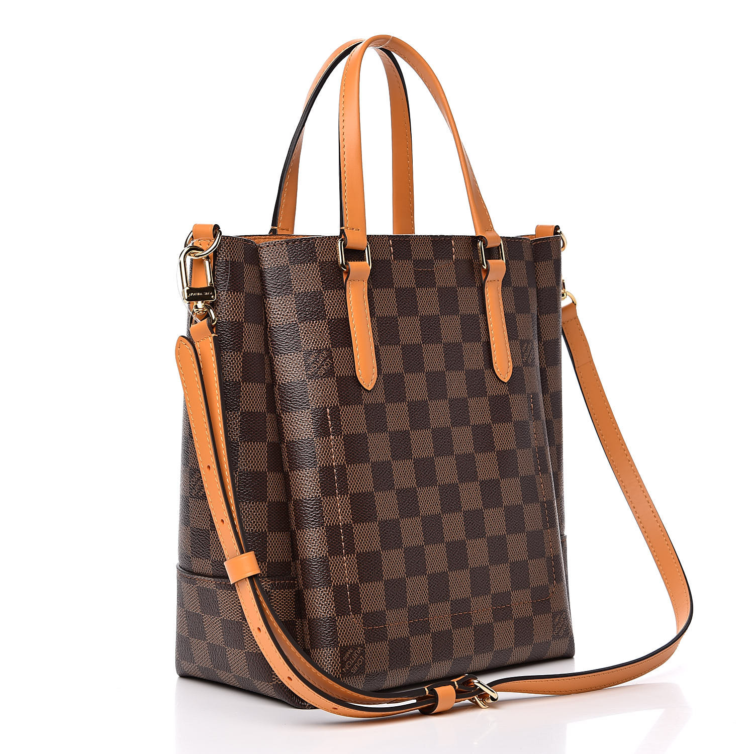 Louis Vuitton Belmont in Damier Ebene Handbag - Authentic Pre-Owned Designer Handbags