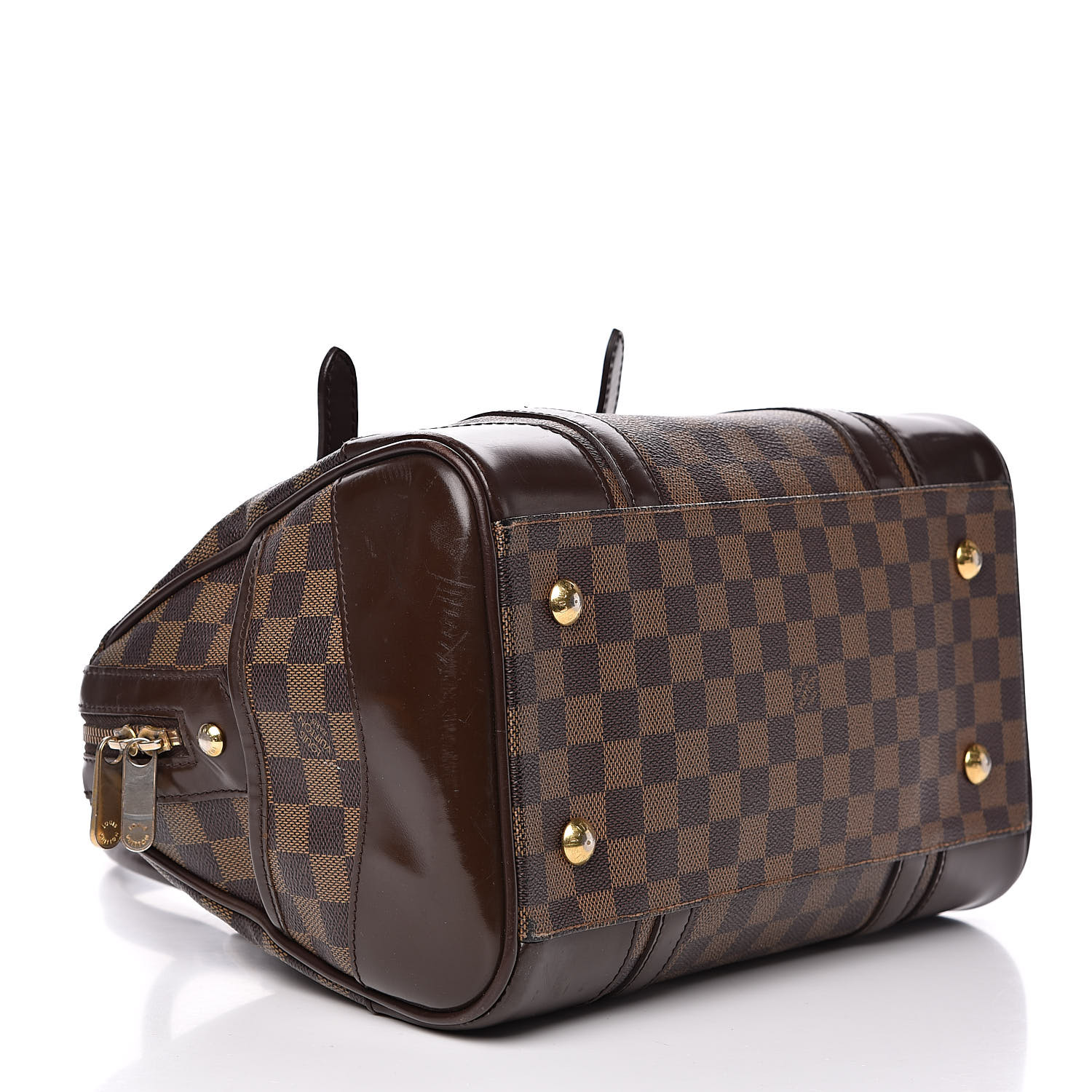 Replica Louis Vuitton N63542 Reggia Hobo Bag Damier Ebene Canvas