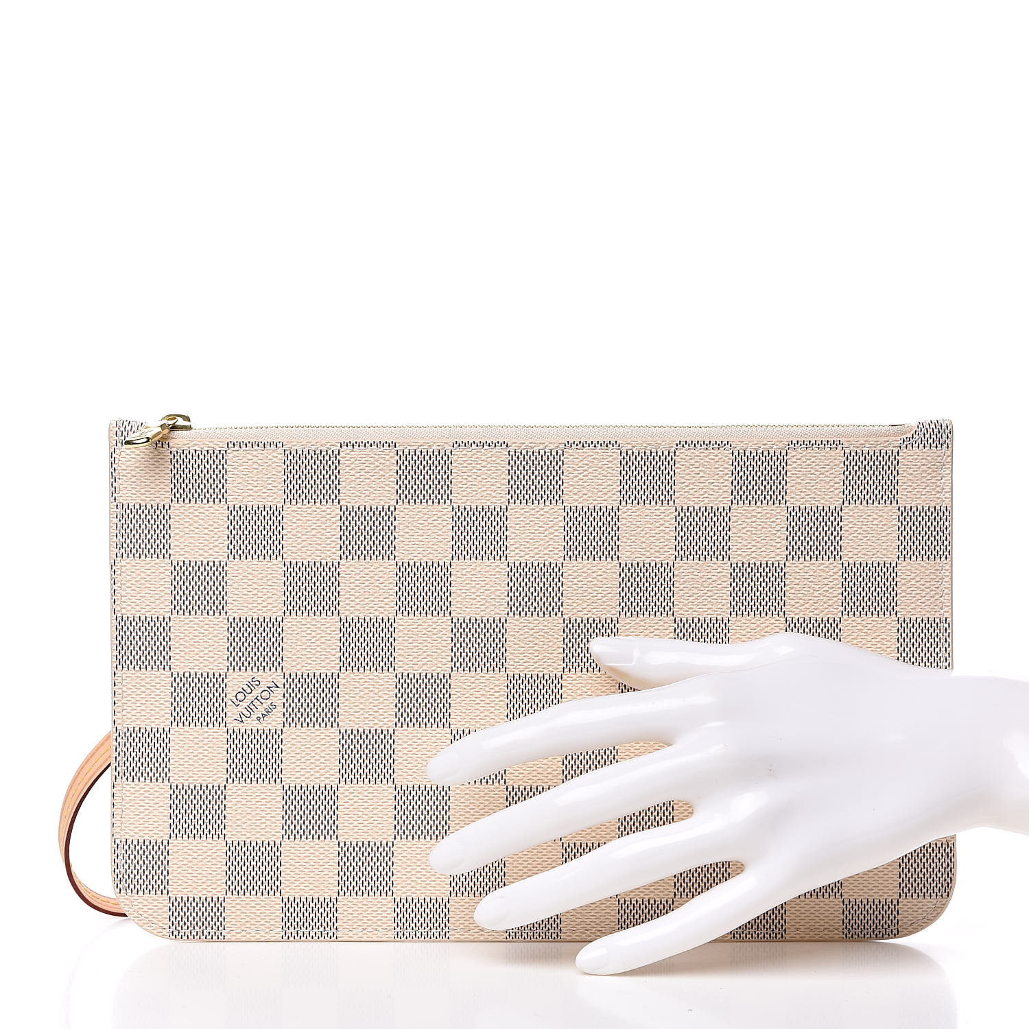 Louis Vuitton Damier Azur Neverfull Mm Gm Pochette 511357 3035