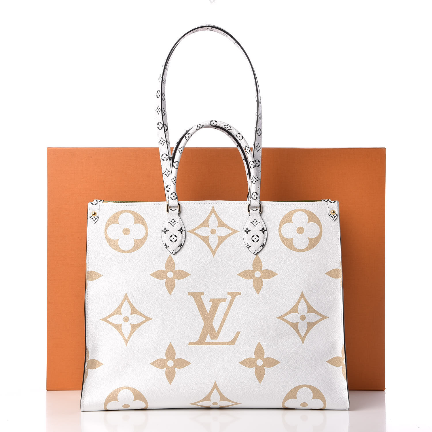 LOUIS VUITTON Monogram Giant Onthego Creme 366139