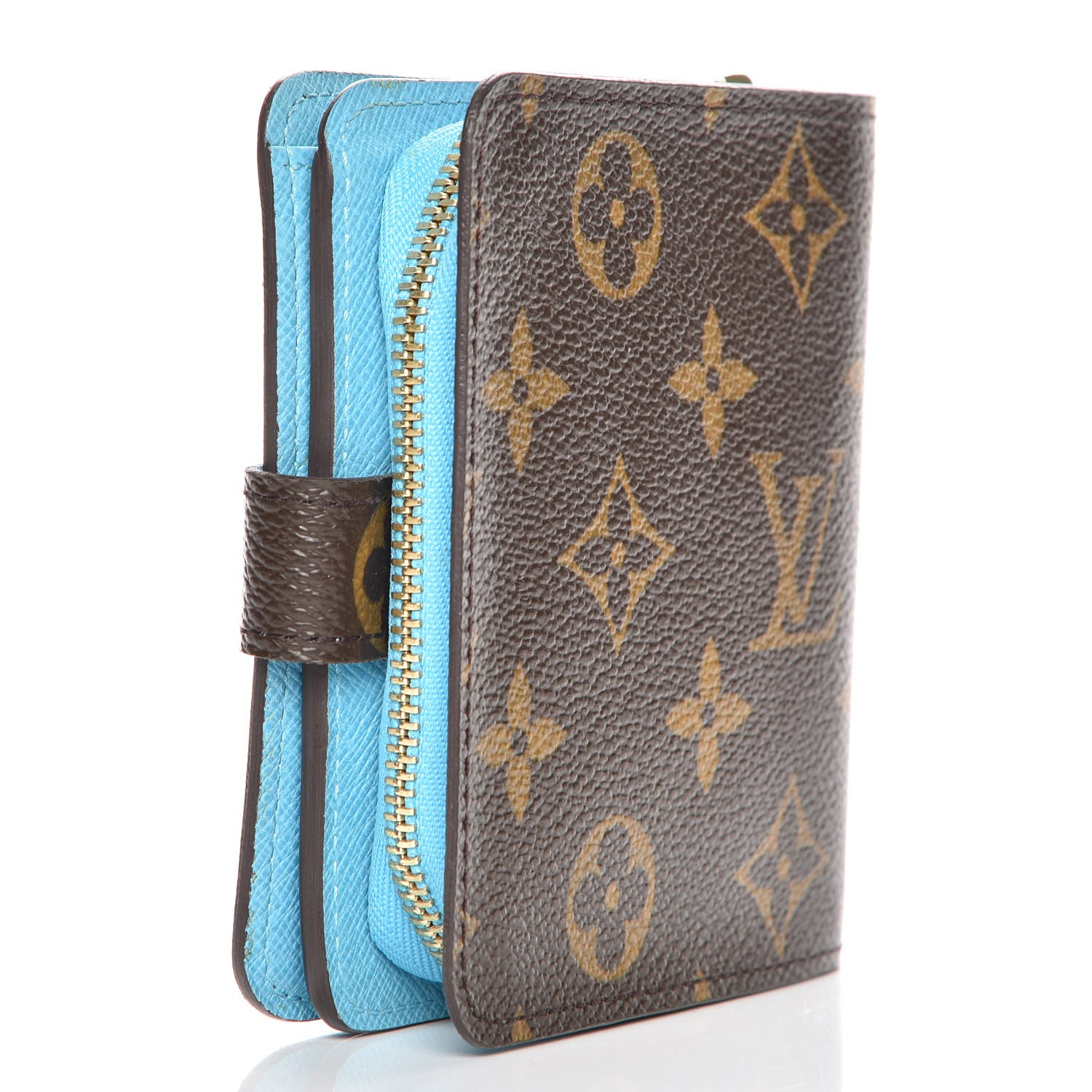 Louis-Vuitton-Monogram-Cherry-Compact-Zip-Bi-fold-Wallet-M95005
