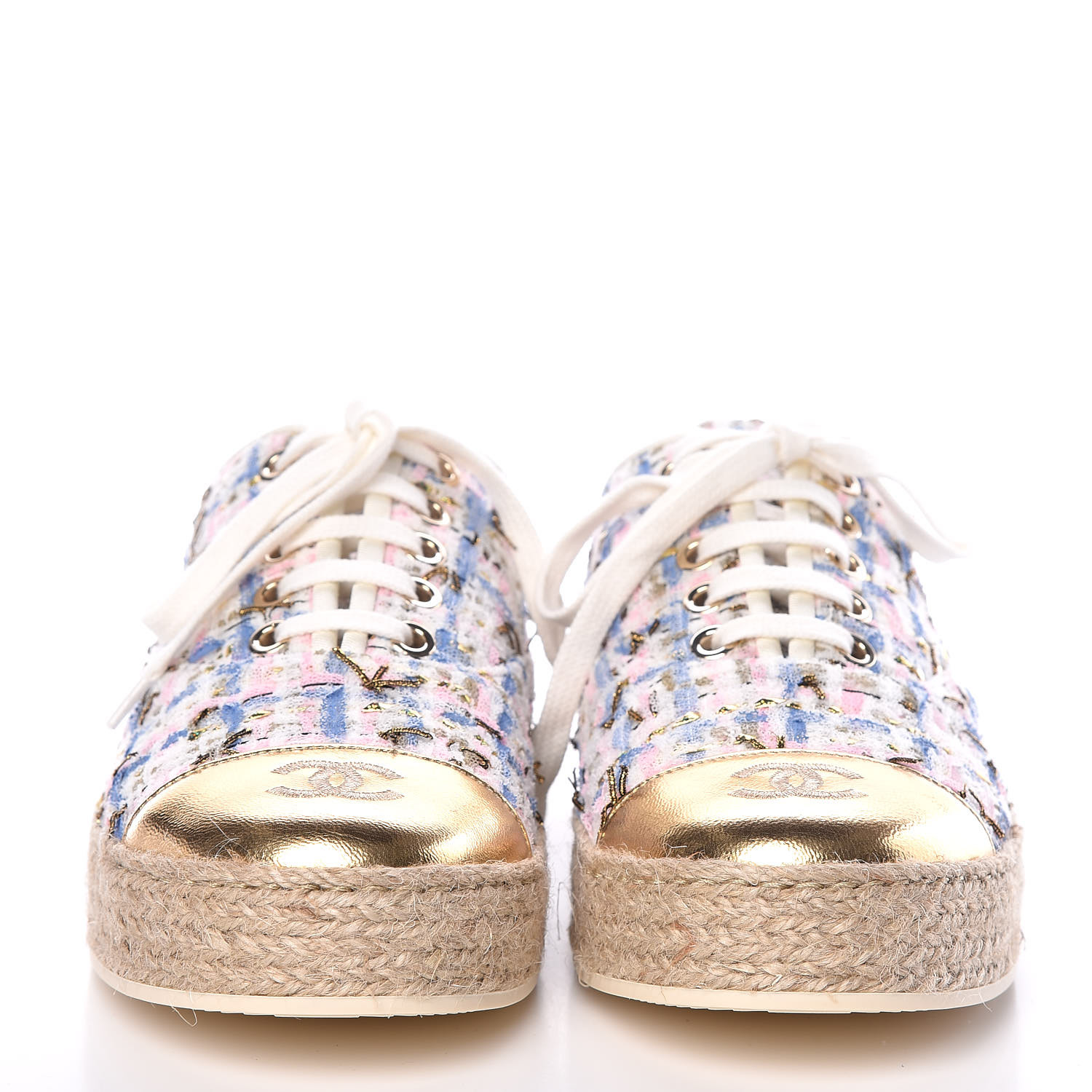 gold lace up espadrilles