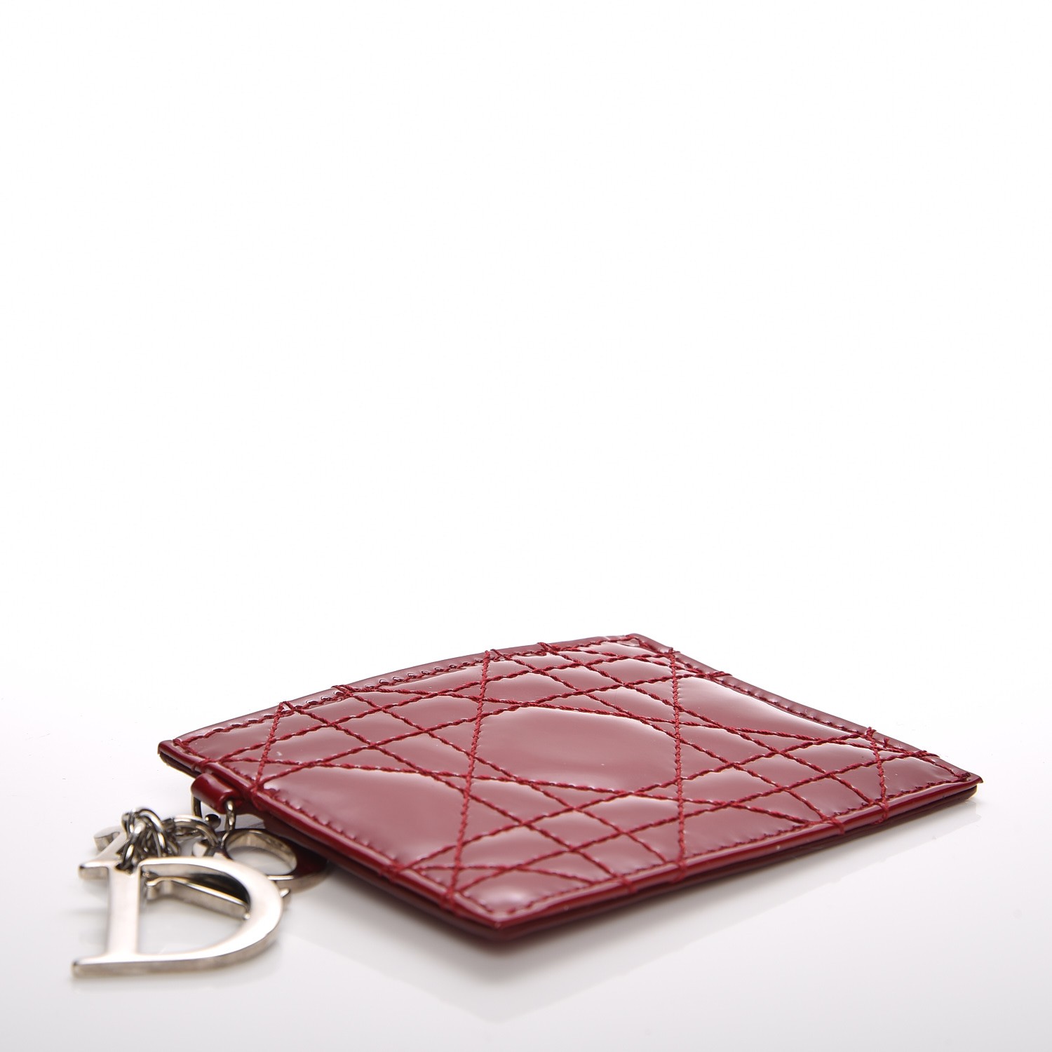 lady dior zip card holder