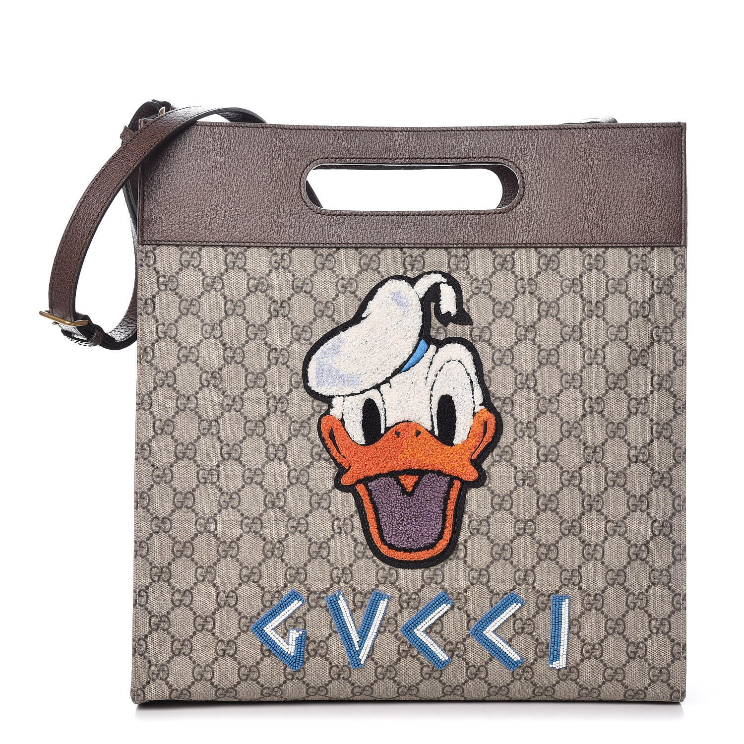 gucci donald duck duffle bag