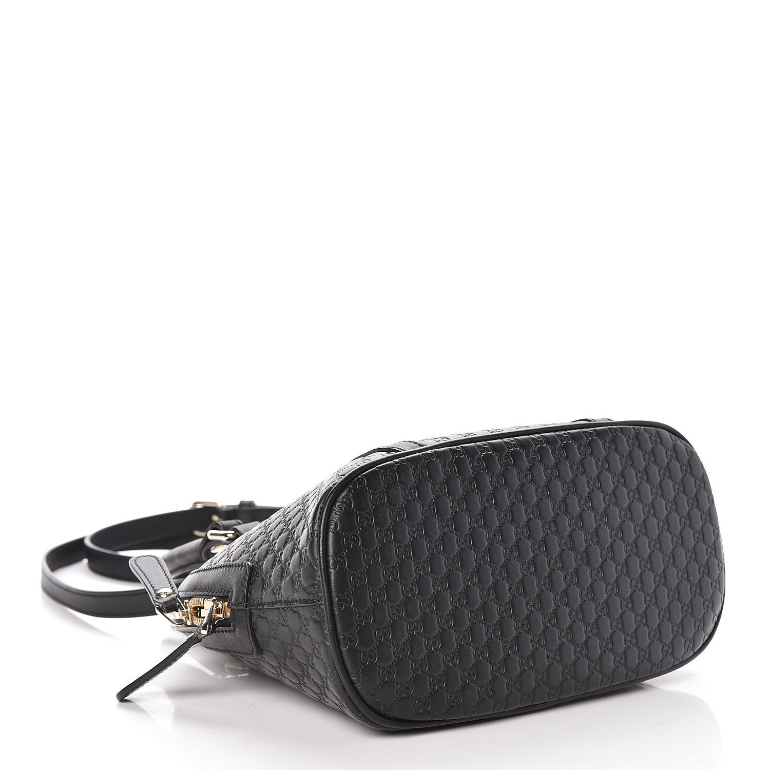 gucci microguccissima mini dome bag black