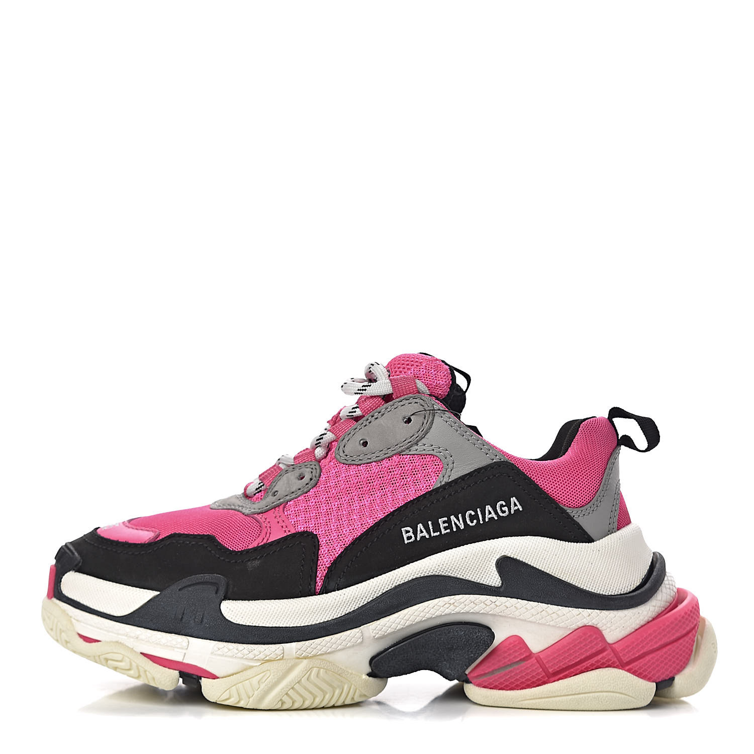 pink triple s trainers