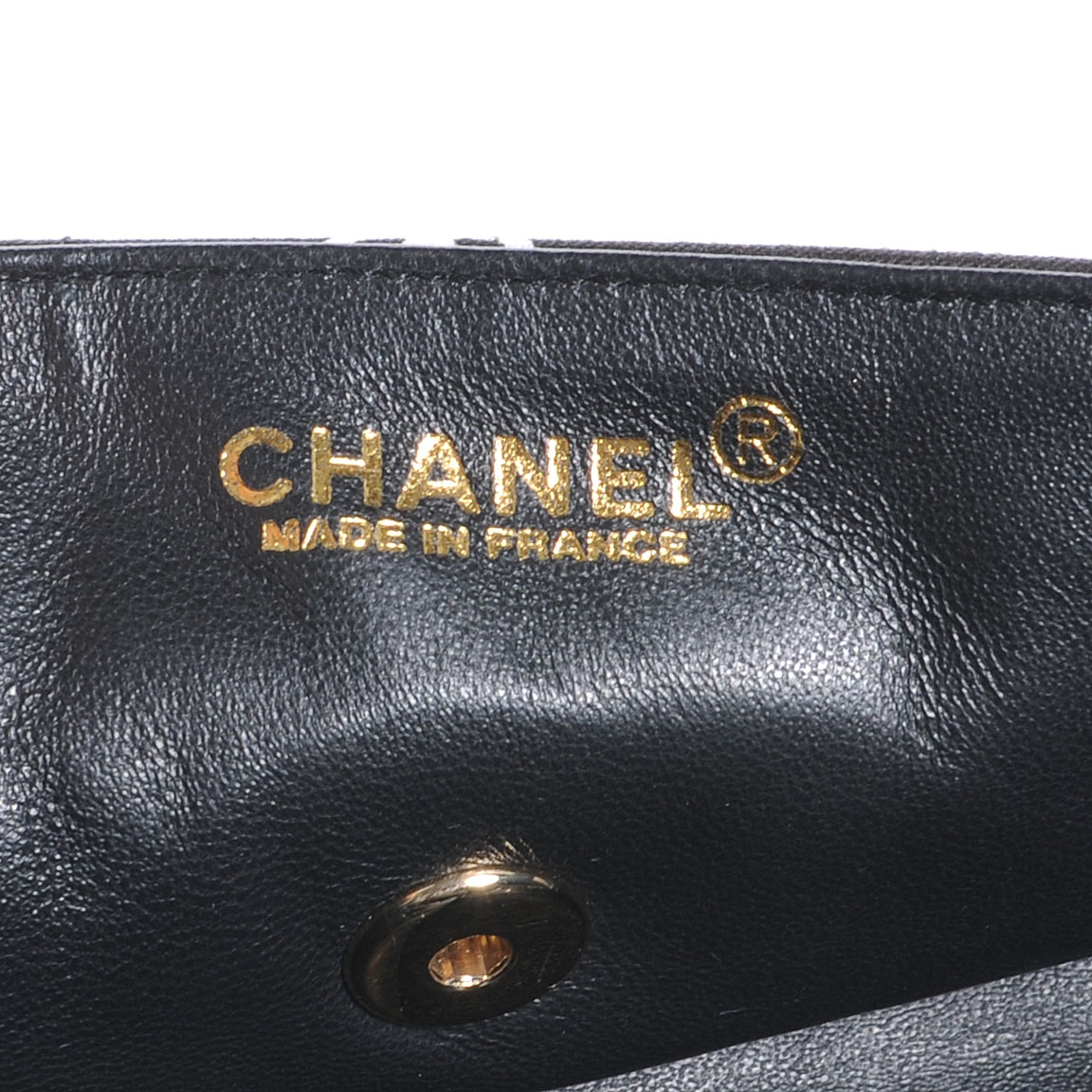 CHANEL Canvas Square Quilted Coco East West Flap Black 49584