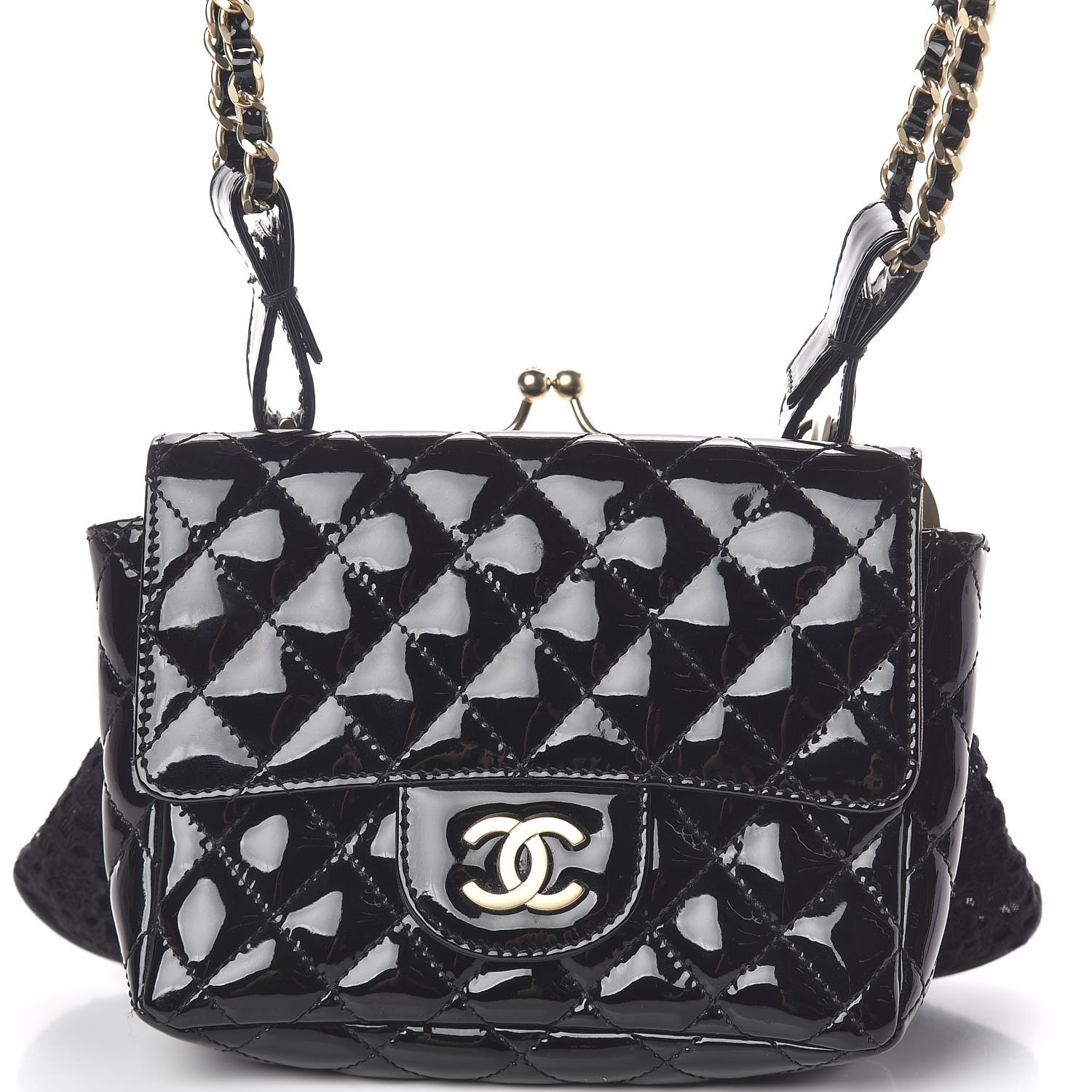 kiss lock bag chanel