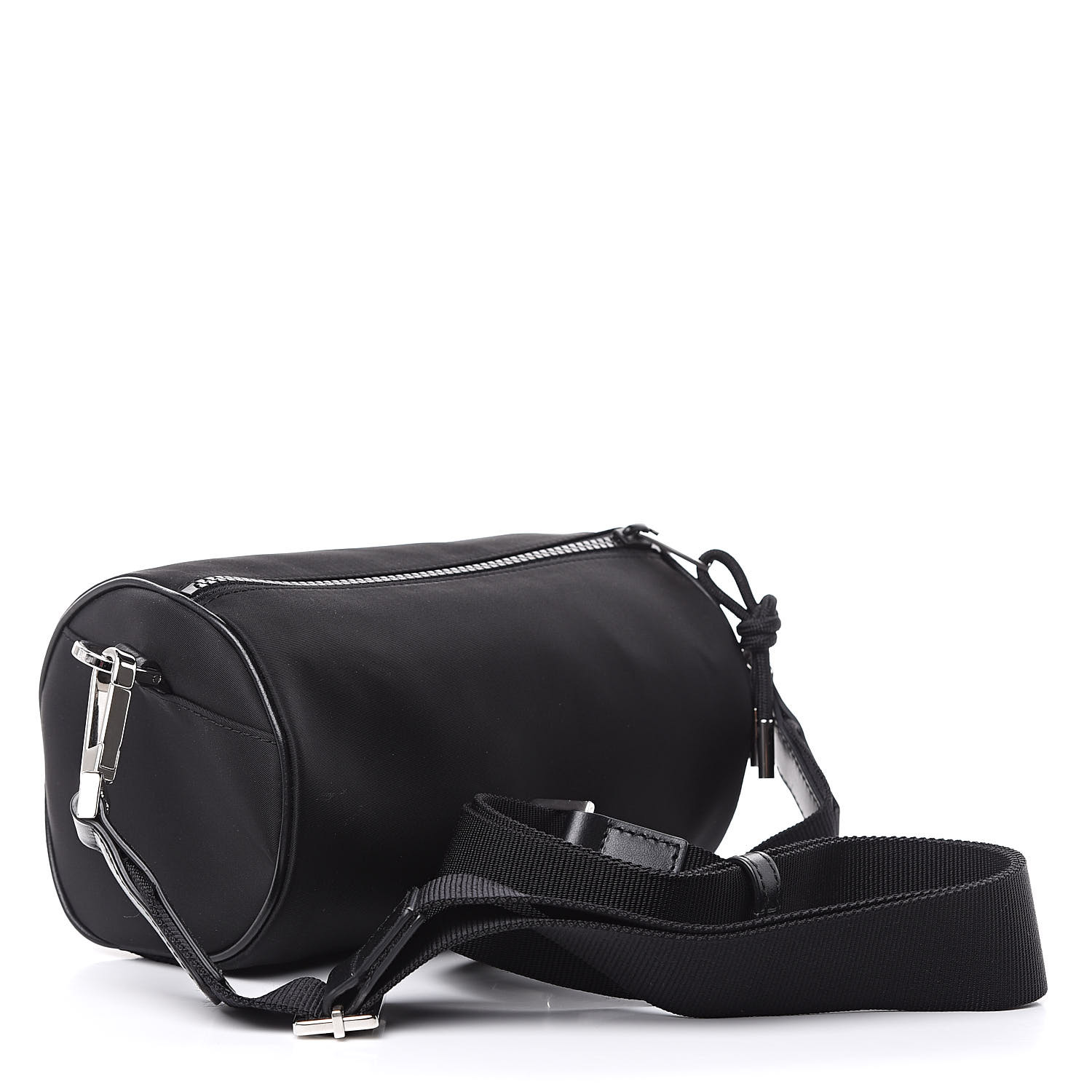 roller messenger bag in black calfskin price