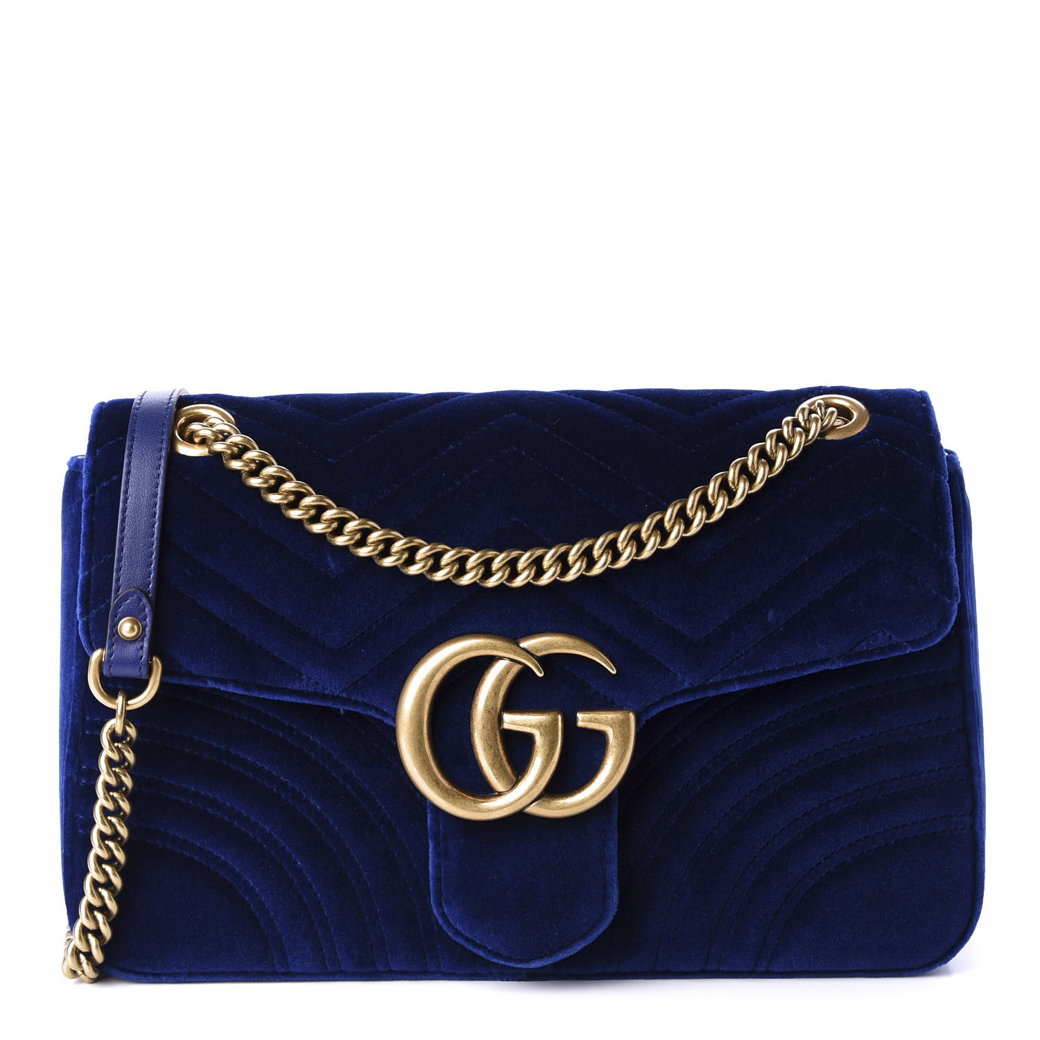 Gg marmont velvet medium shoulder online bag