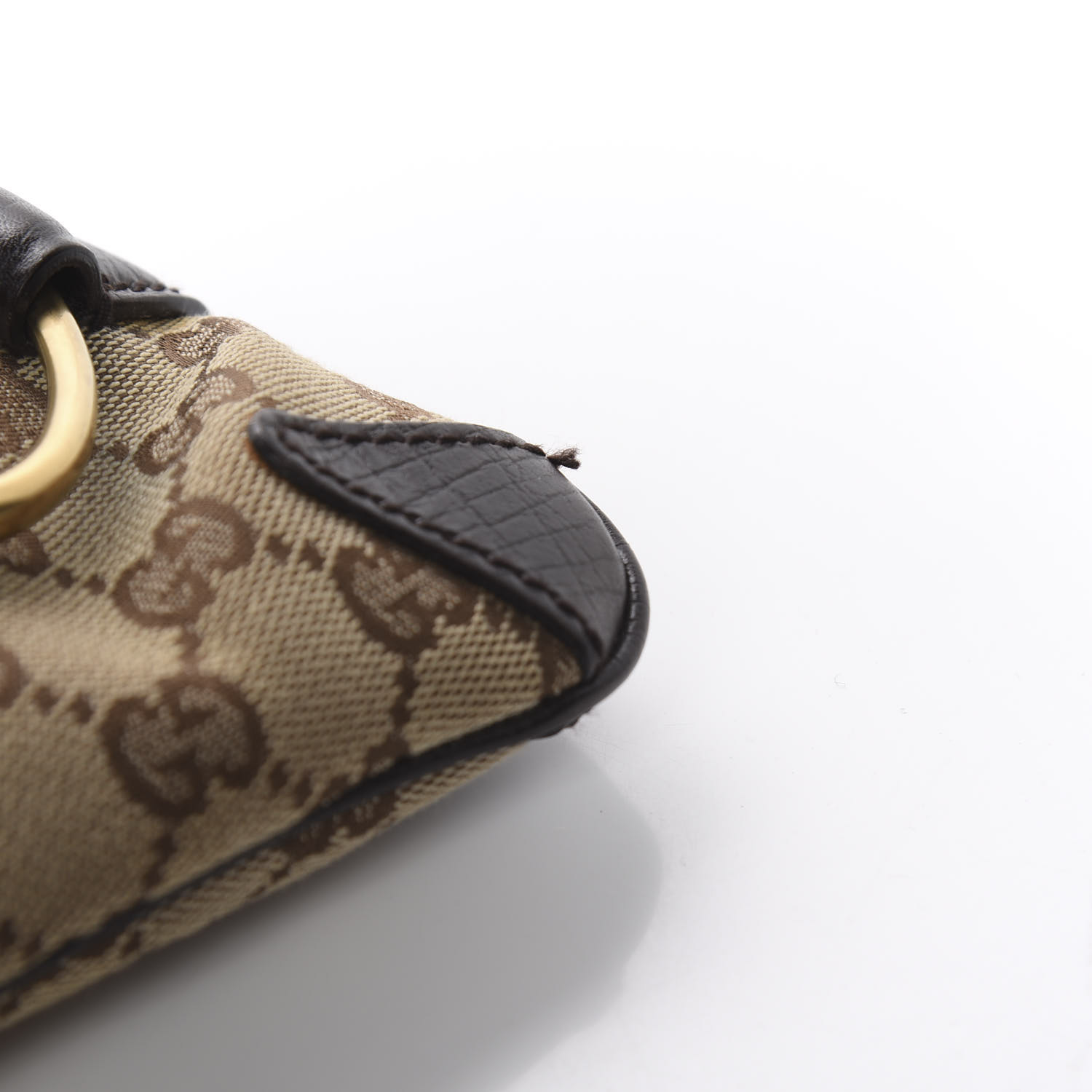 gucci monogram horsebit clutch