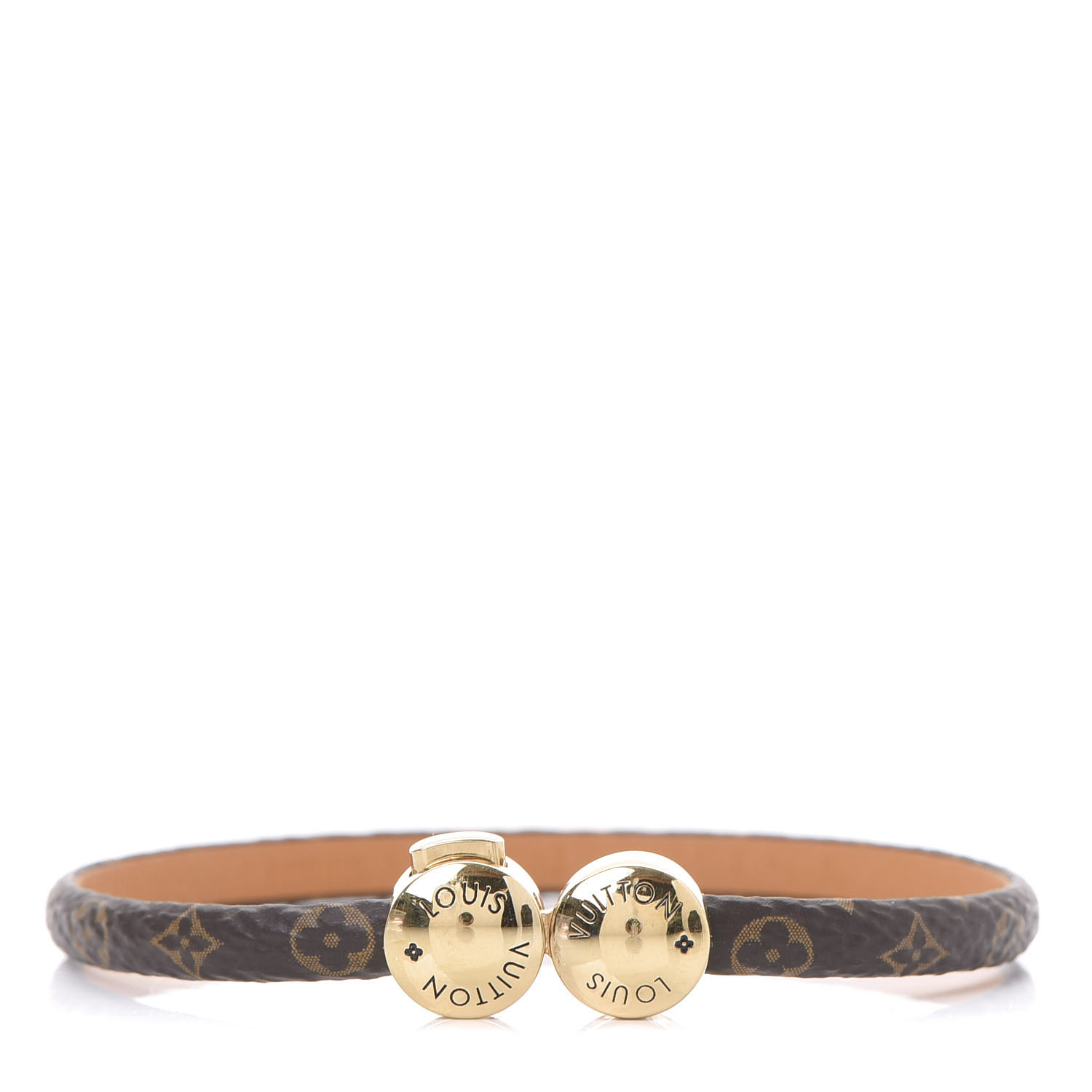 LOUIS VUITTON Monogram Mini Historic Bracelet 19 241382