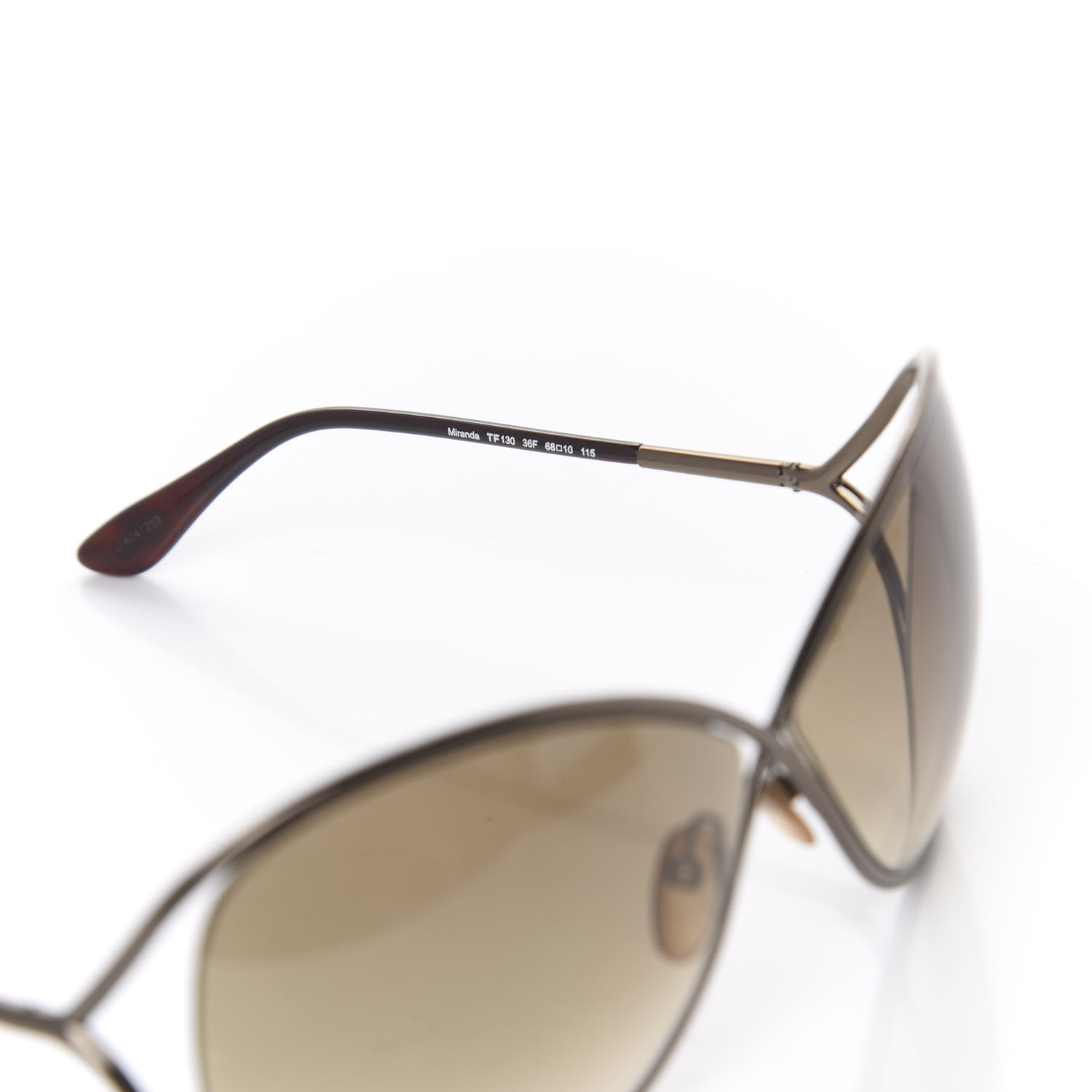 Tom Ford Miranda Crossover Sunglasses Tf130 Bronze 602136