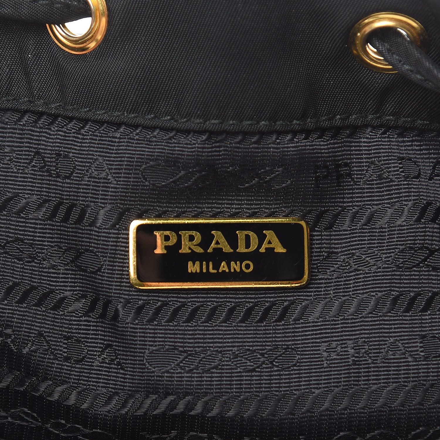 prada bucket crossbody