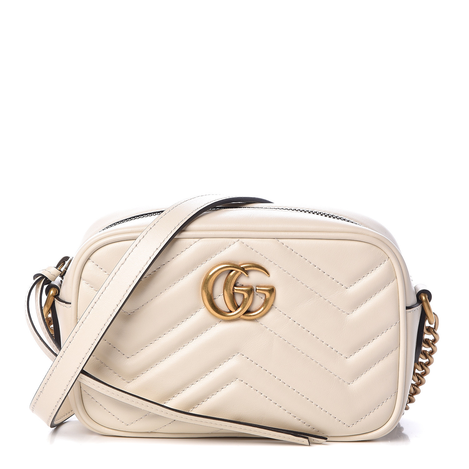 gucci marmont mini white