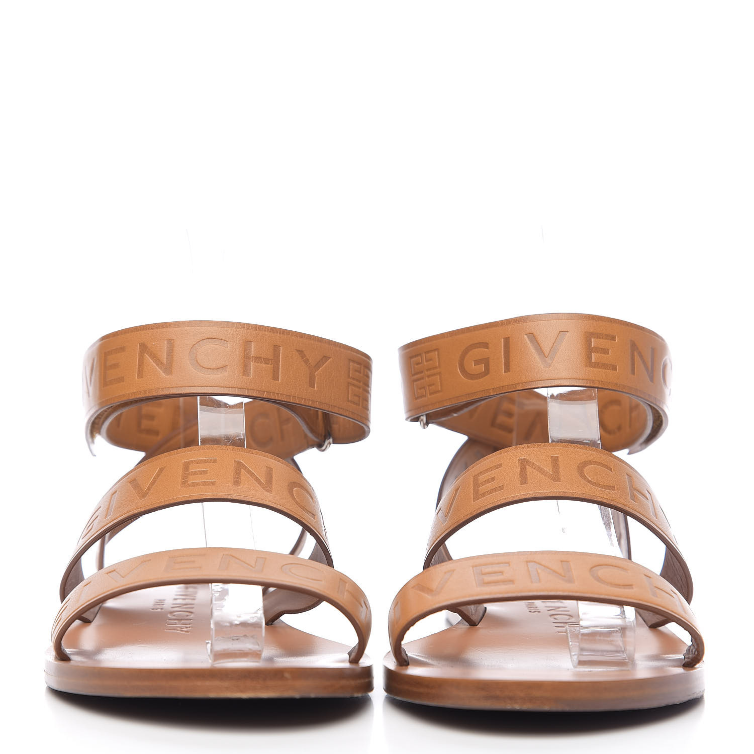 givenchy logo ankle strap sandal