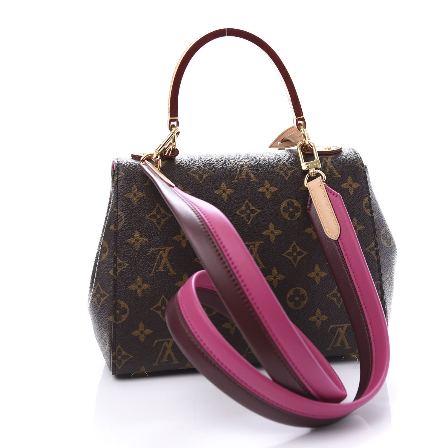 LOUIS VUITTON Monogram Cluny BB Pink 562403