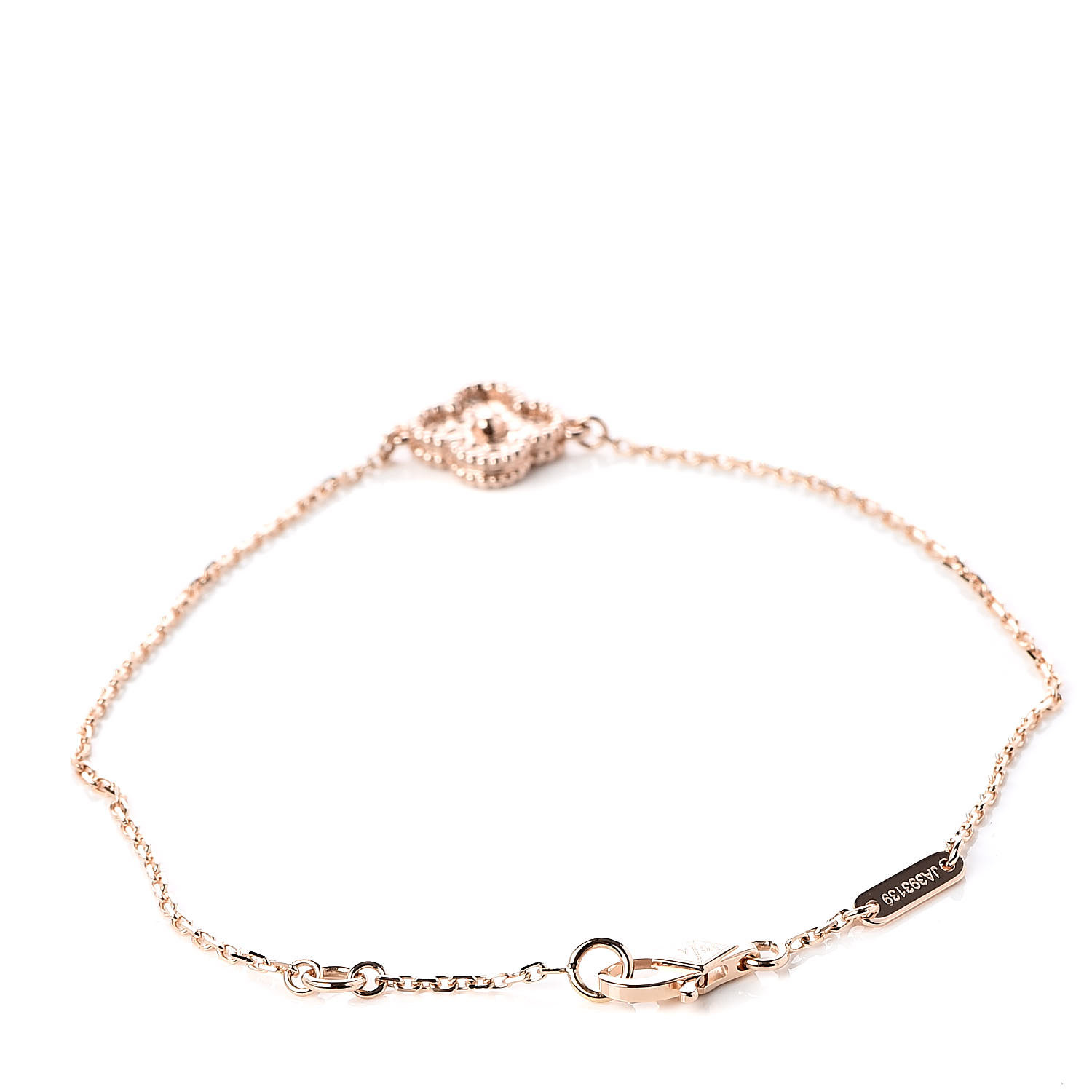 VAN CLEEF & ARPELS 18K Rose Gold Sweet Alhambra Bracelet 511219