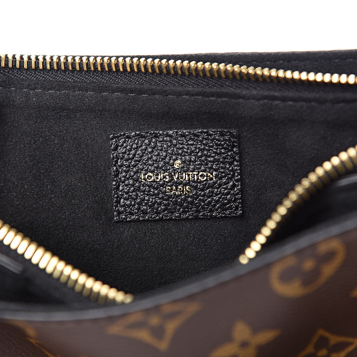 LOUIS VUITTON Monogram Surene BB Black 558517