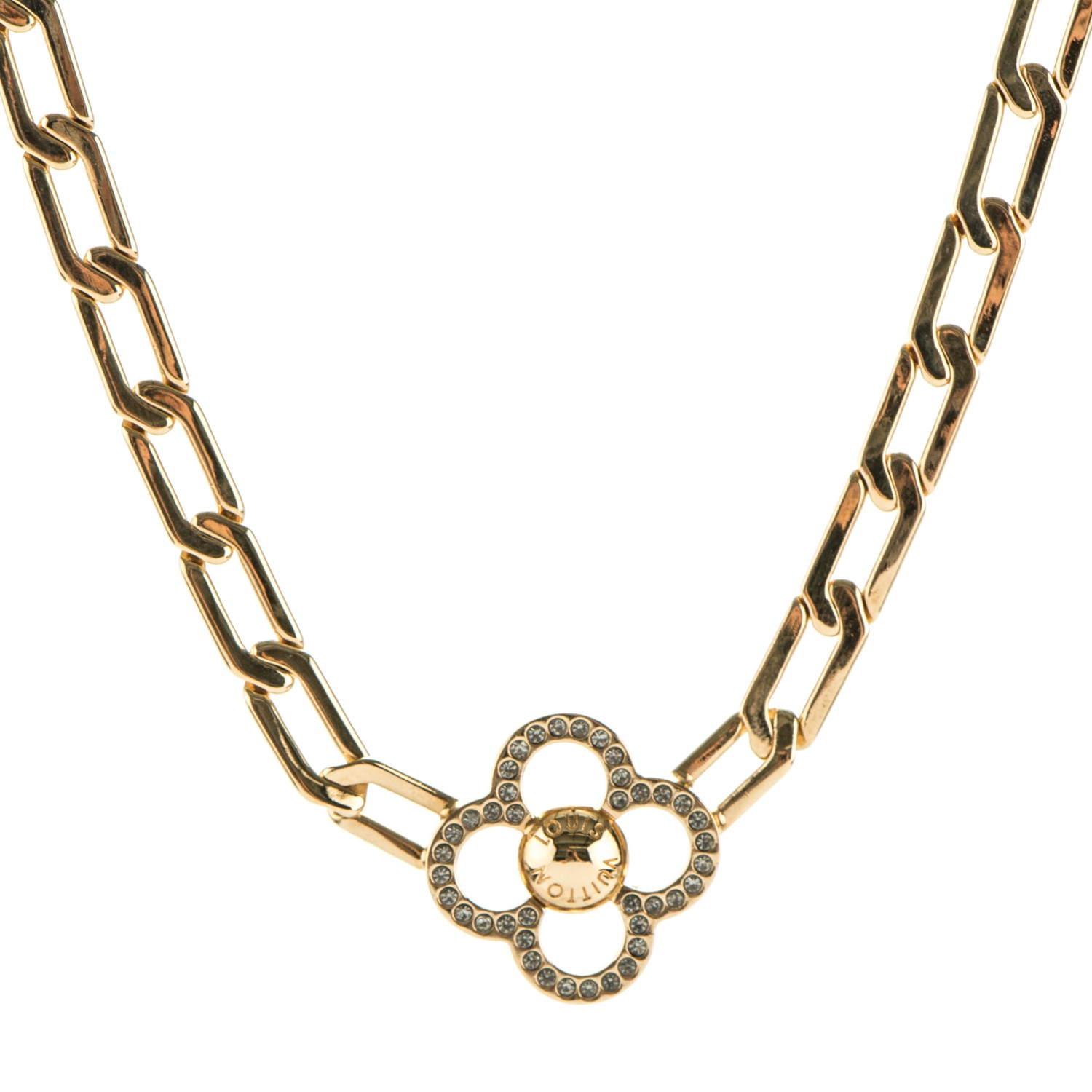 Louis Vuitton Crystal Flower Power Sautoir Necklace Louis Vuitton | The  Luxury Closet