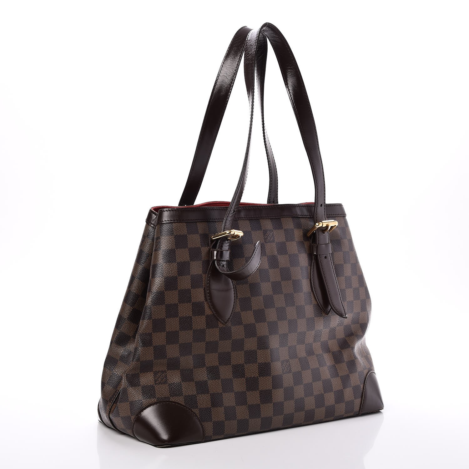 Louis Vuitton Damier Ebene Canvas Hampstead MM Bag at 1stDibs