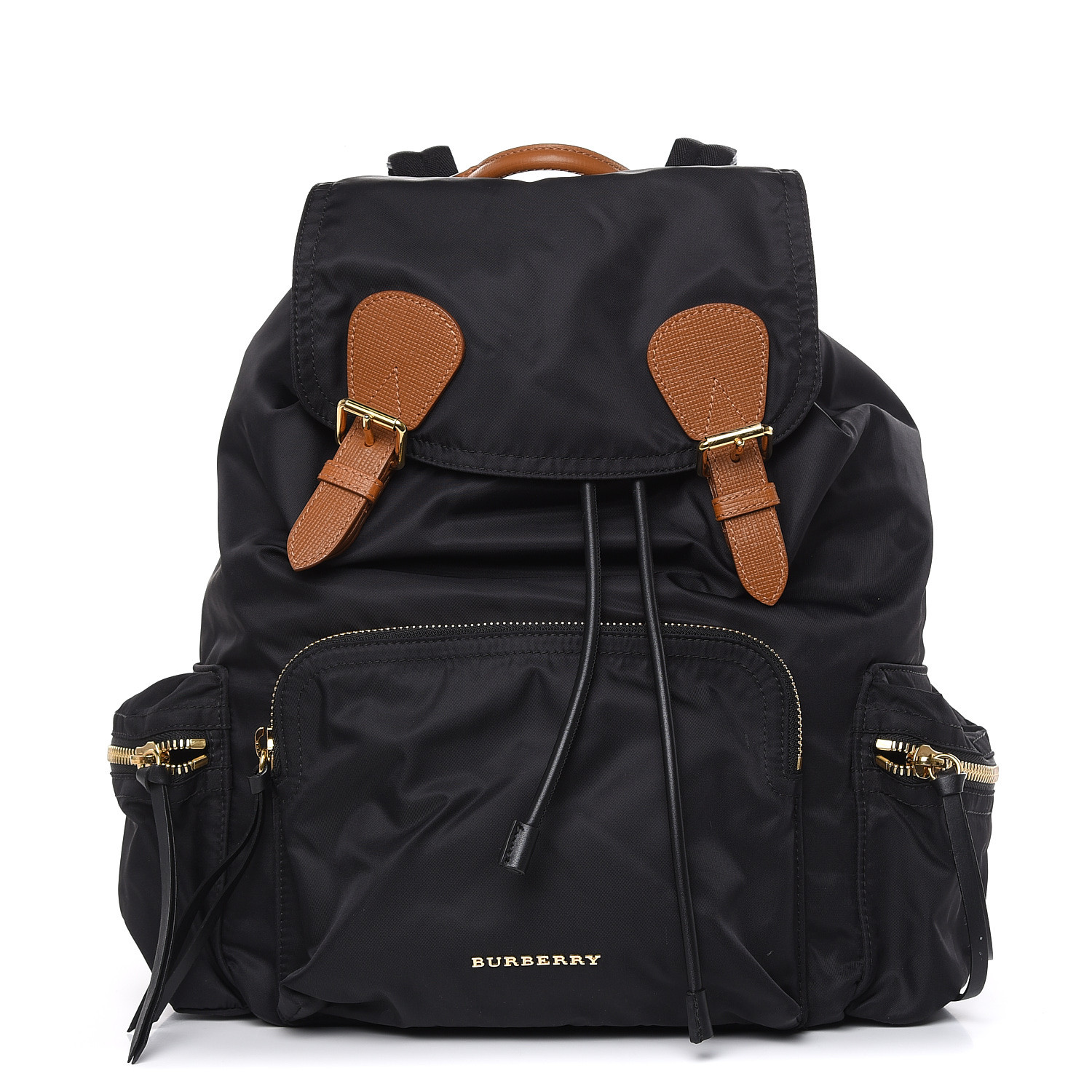 BURBERRY Nylon Large Rucksack Backpack Black 471847 | FASHIONPHILE