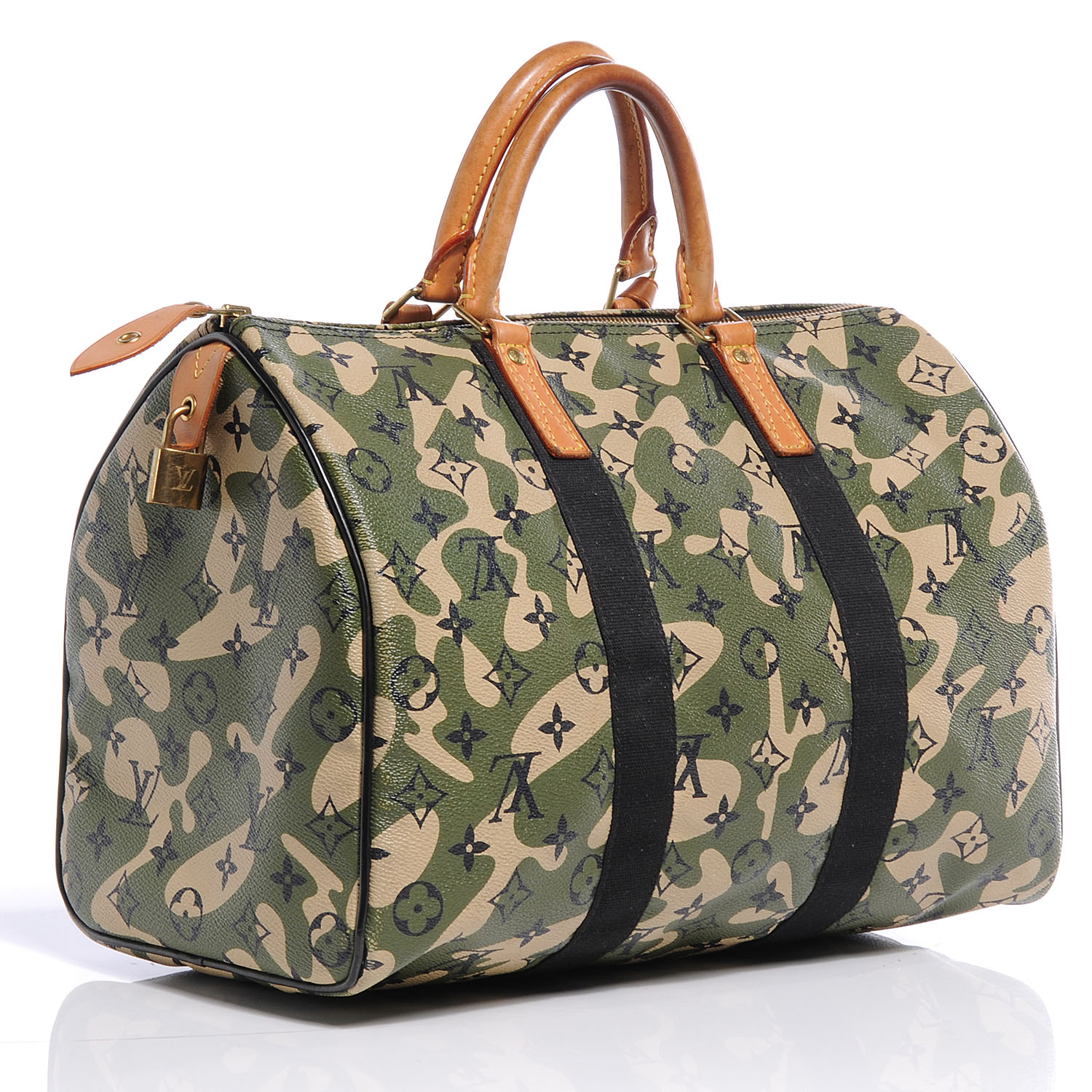 Louis Vuitton Monogramouflage Speedy 35 Handbag Camouflage, Luxury