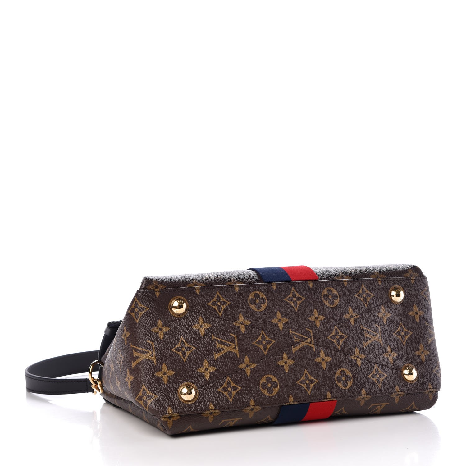 Louis Vuitton Georges Black Canvas Handbag (Pre-Owned)