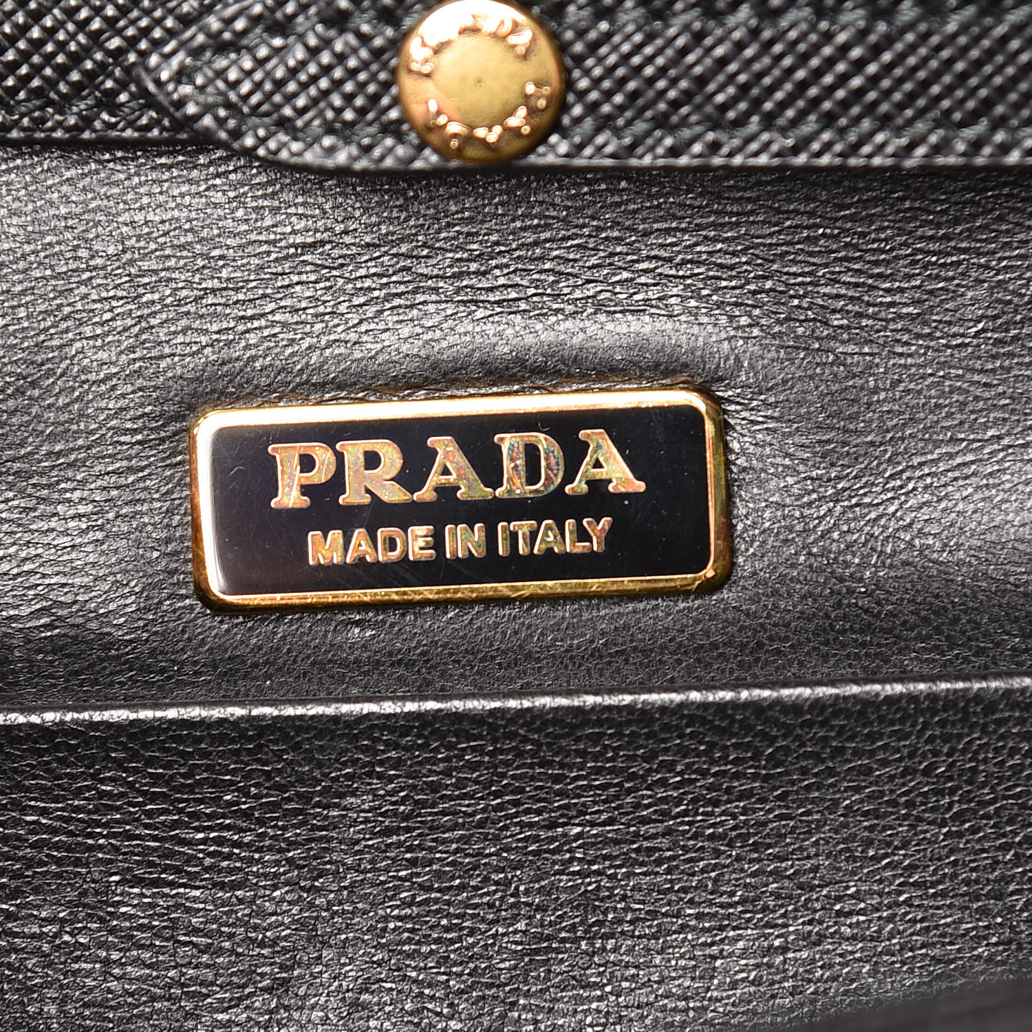 PRADA Velvet Cahier Astrology Bag Black 397197