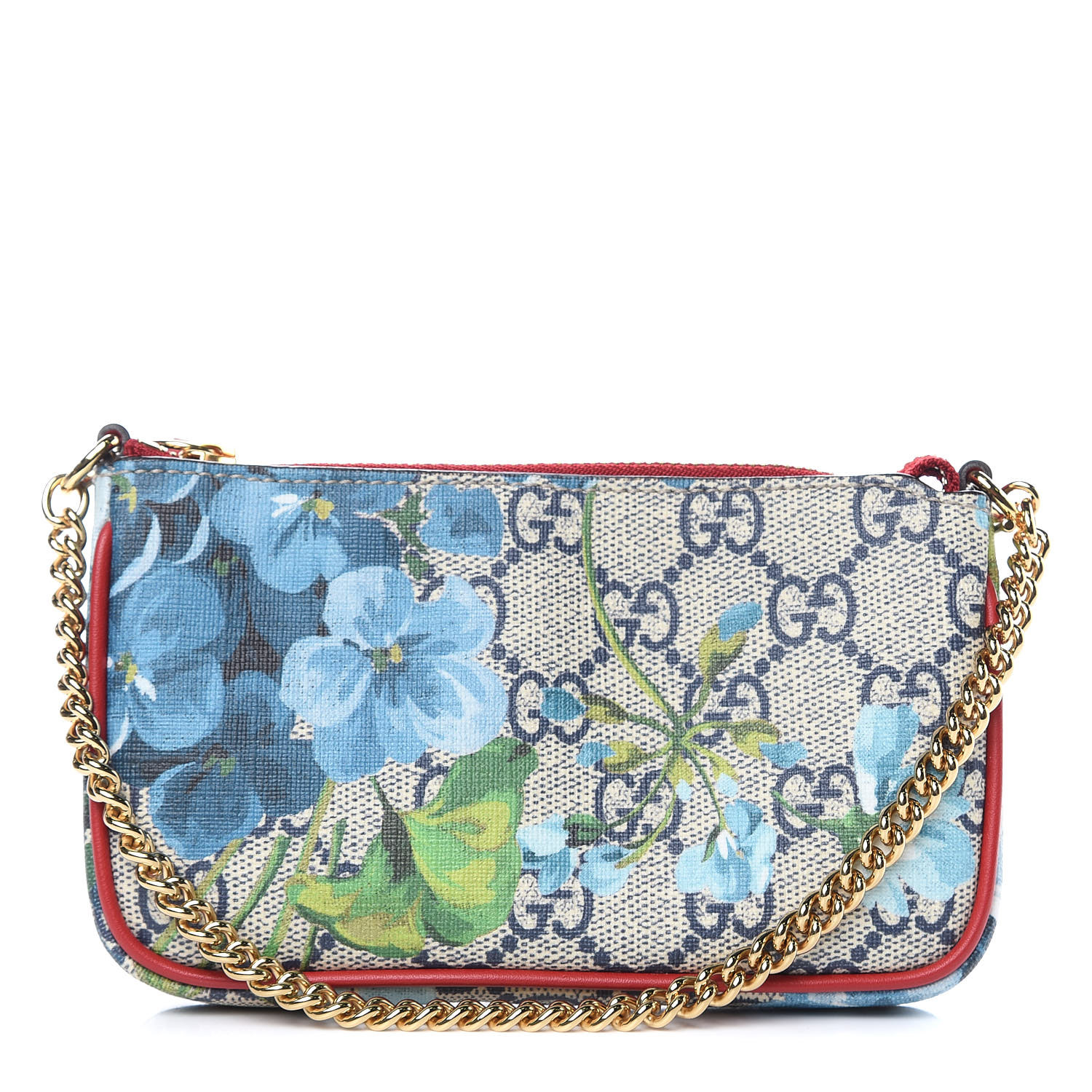 gucci blooms gg supreme mini chain crossbody bag