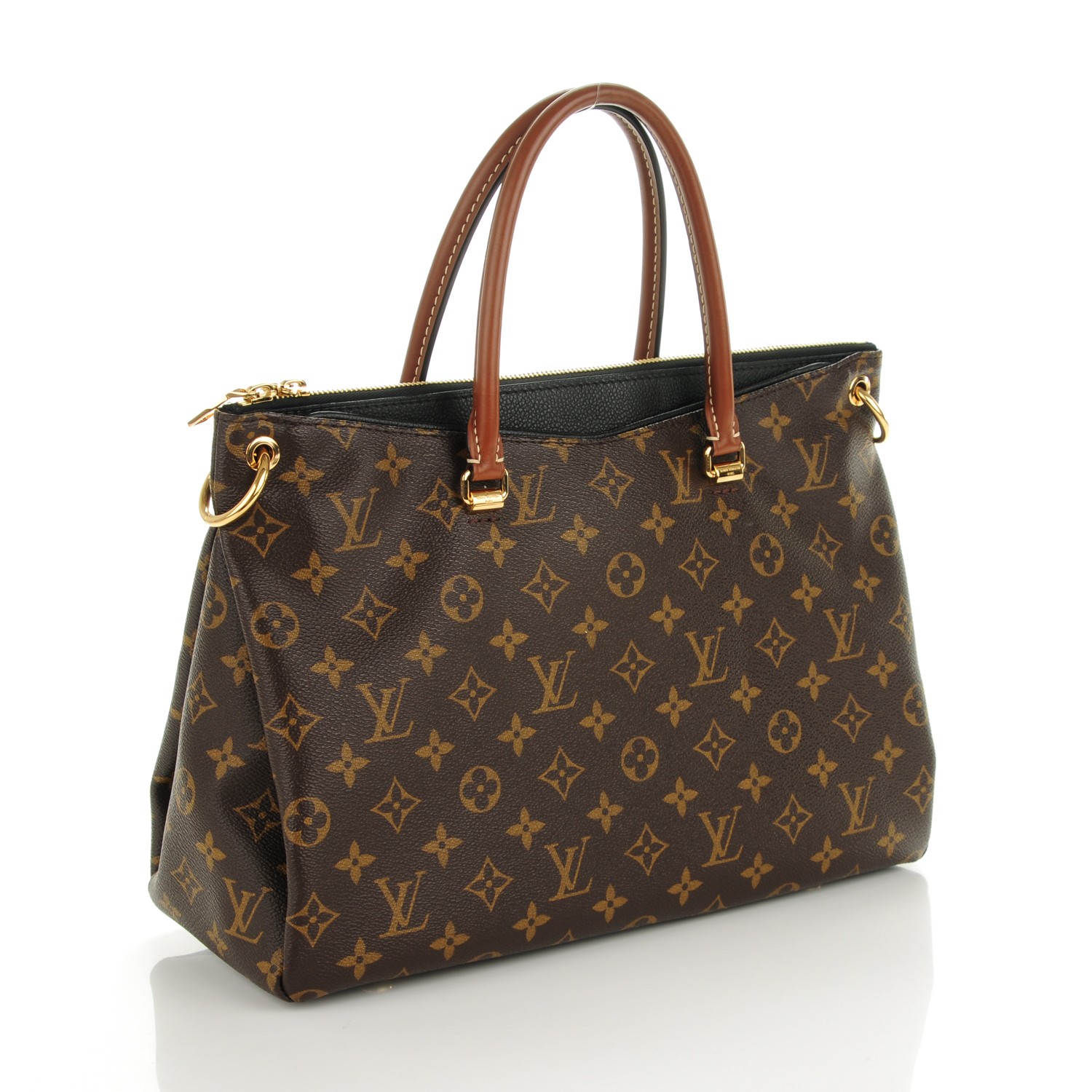 louis vuitton monogram pallas black