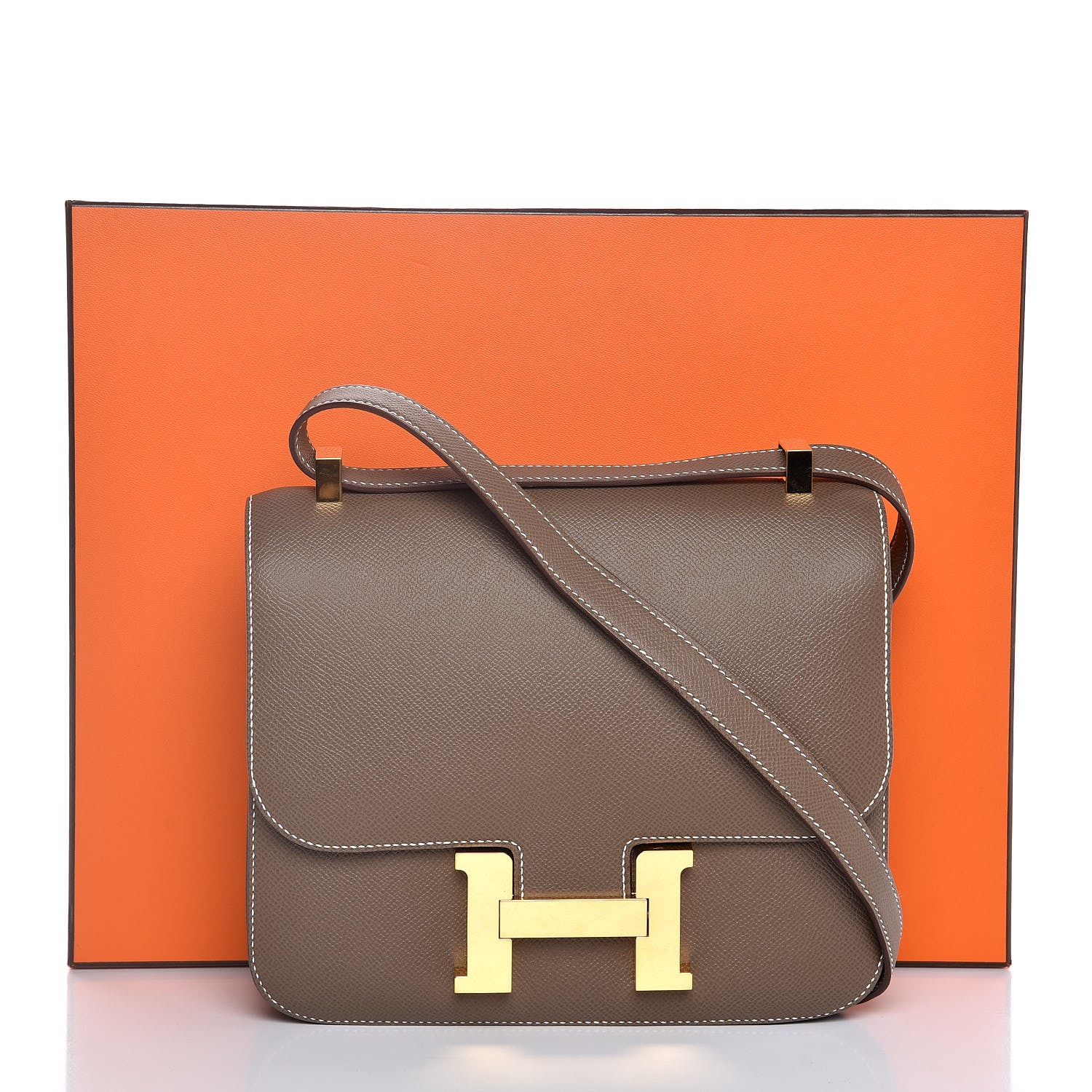 HERMES Epsom Constance 24 Etoupe 305274