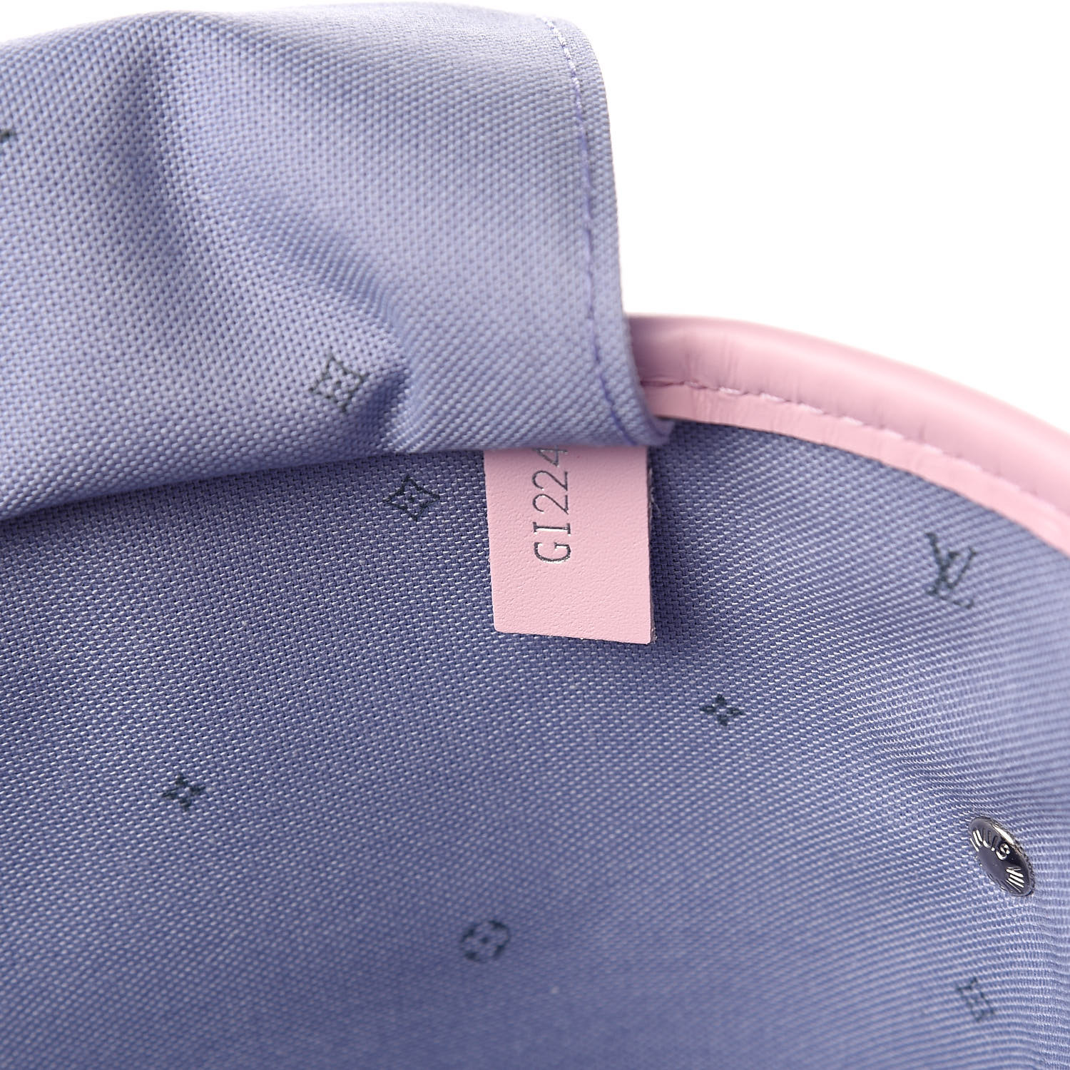 Louis Vuitton - Authenticated Cannes Handbag - Cloth Purple for Women, Never Worn